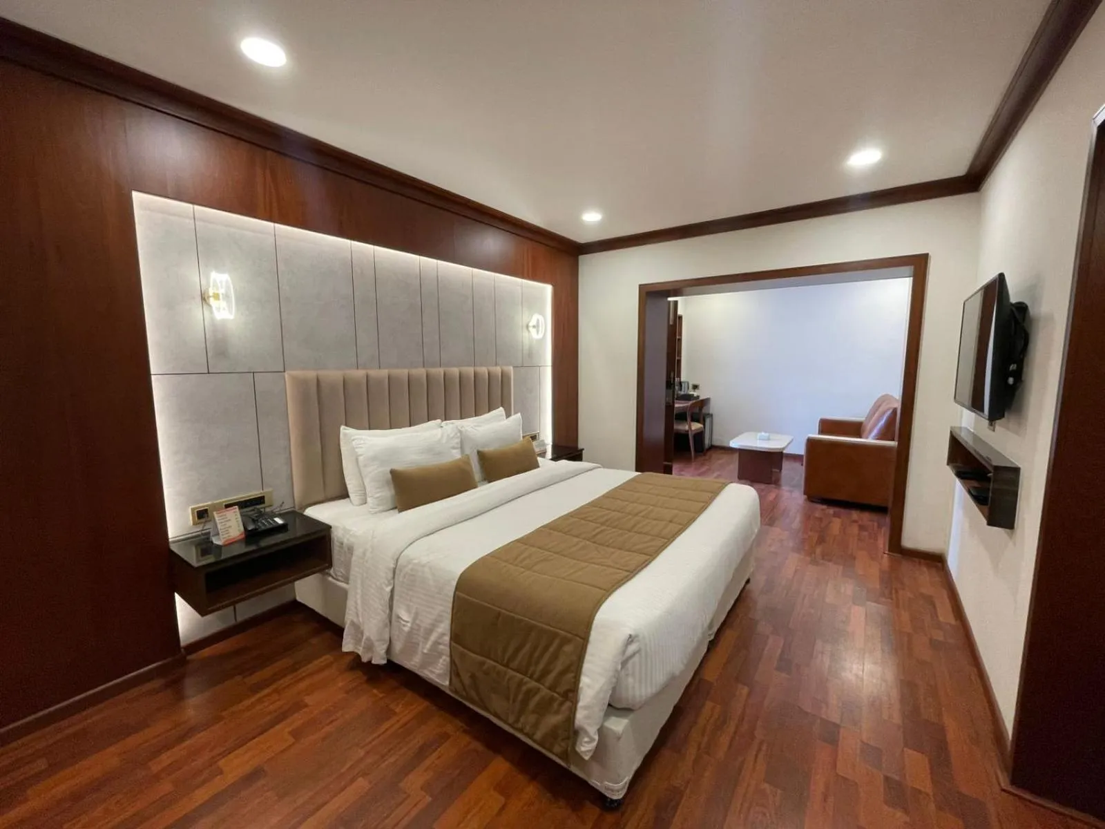 Bed in Le Poshe, Kodaikanal