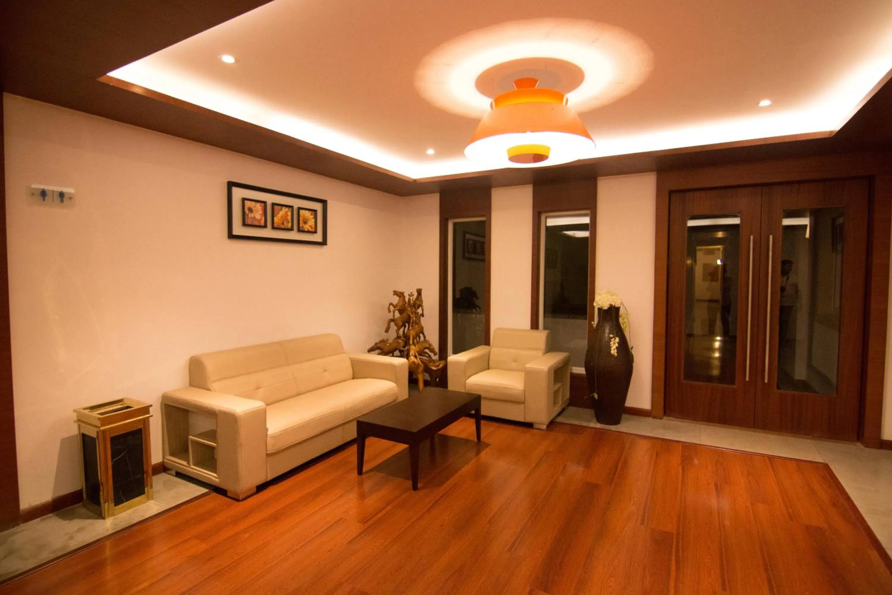 Lobby or reception in Le Poshe, Kodaikanal