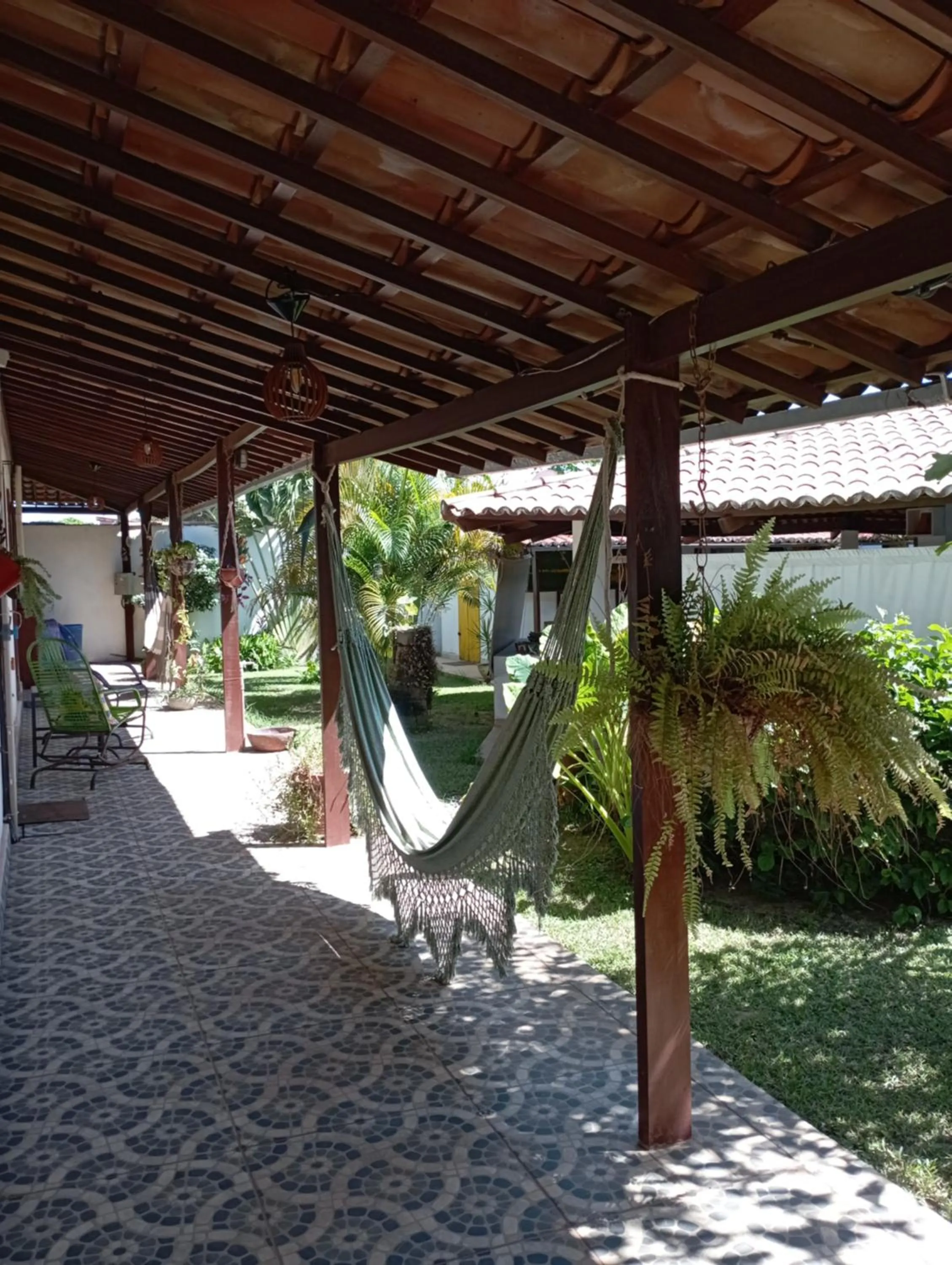 Patio in Pousada Casa Do Cocotier