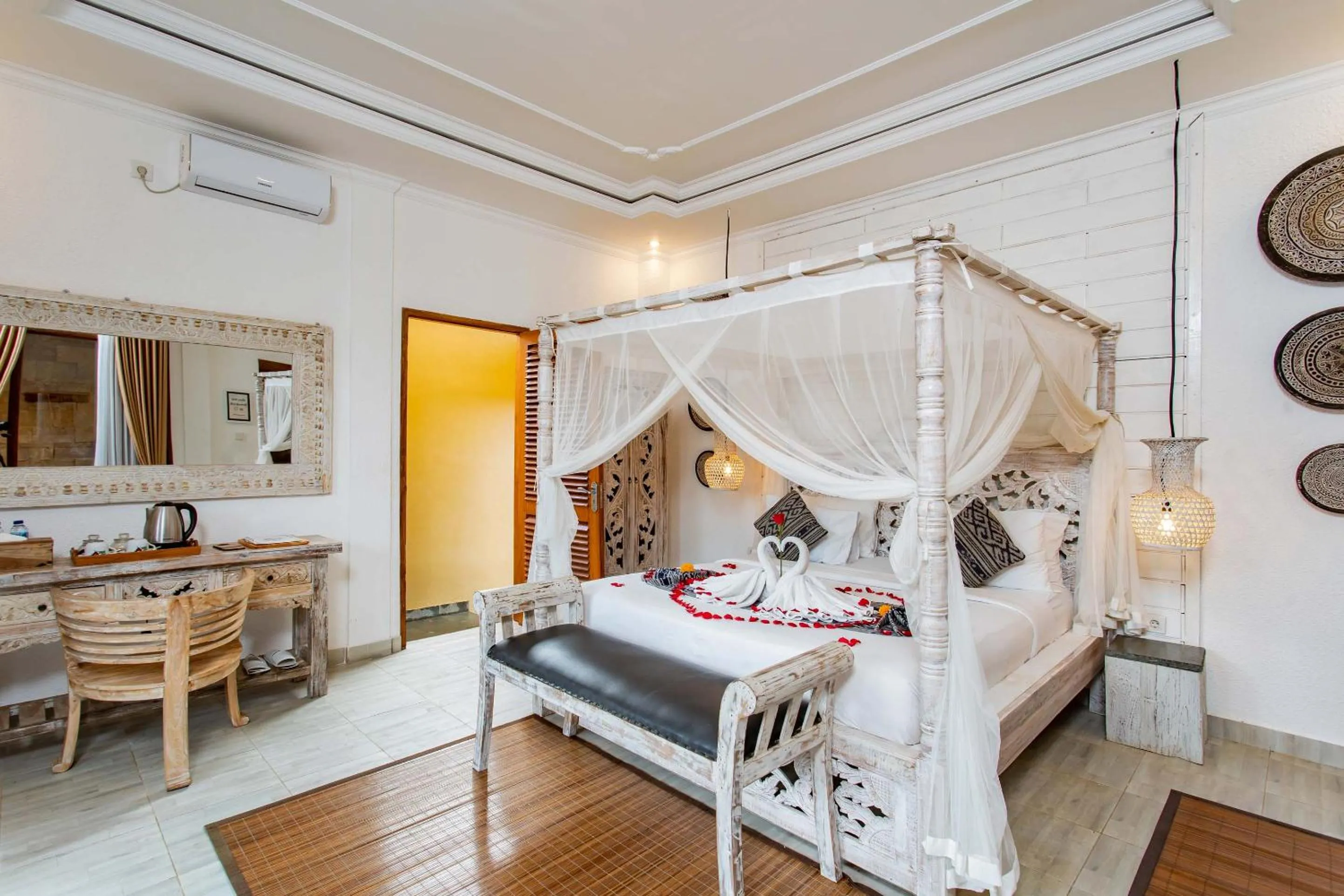 Bedroom, Bed in Barong Bali Resort Ubud