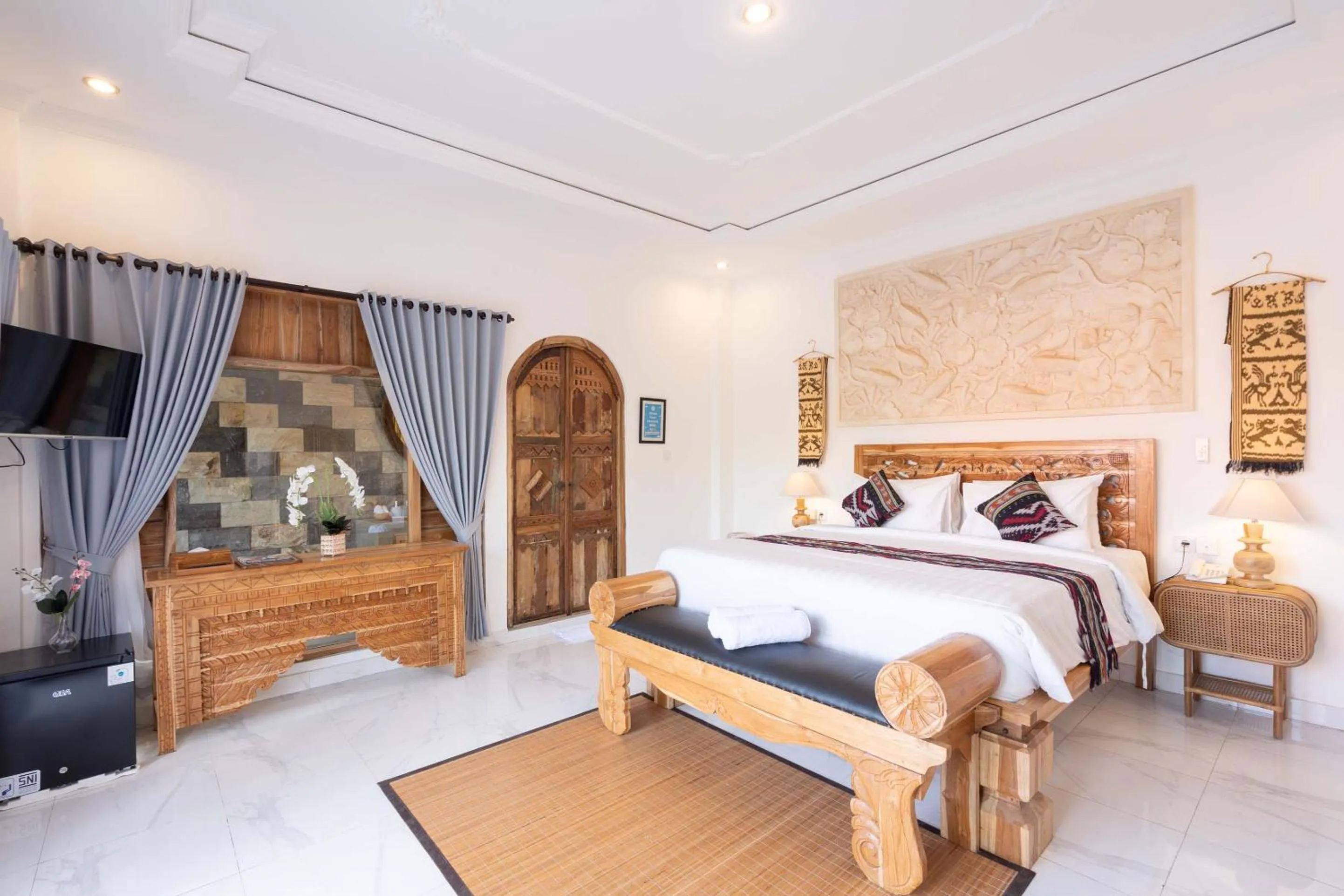 Bedroom, Bed in Barong Bali Resort Ubud