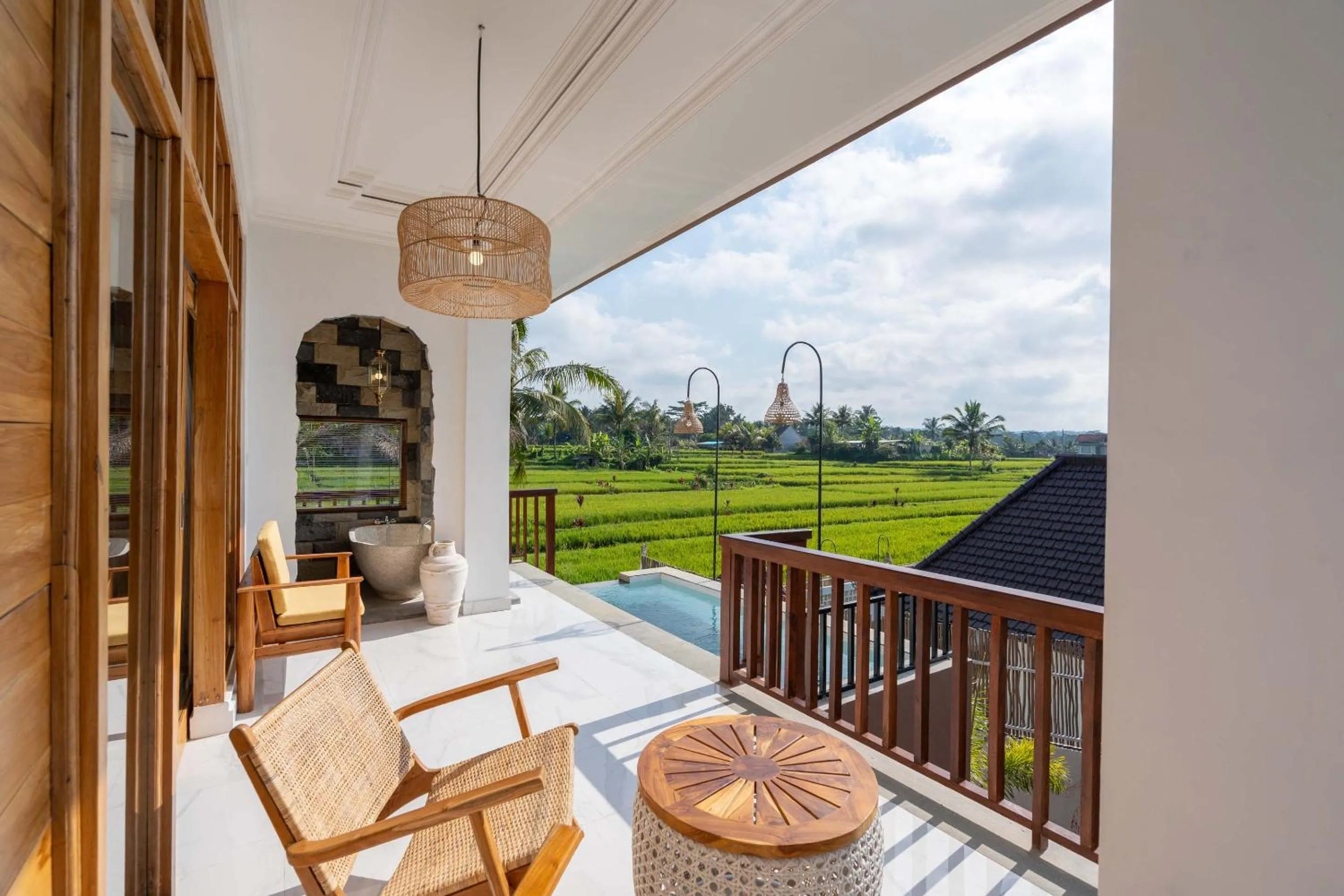 Balcony/Terrace in Barong Bali Resort Ubud