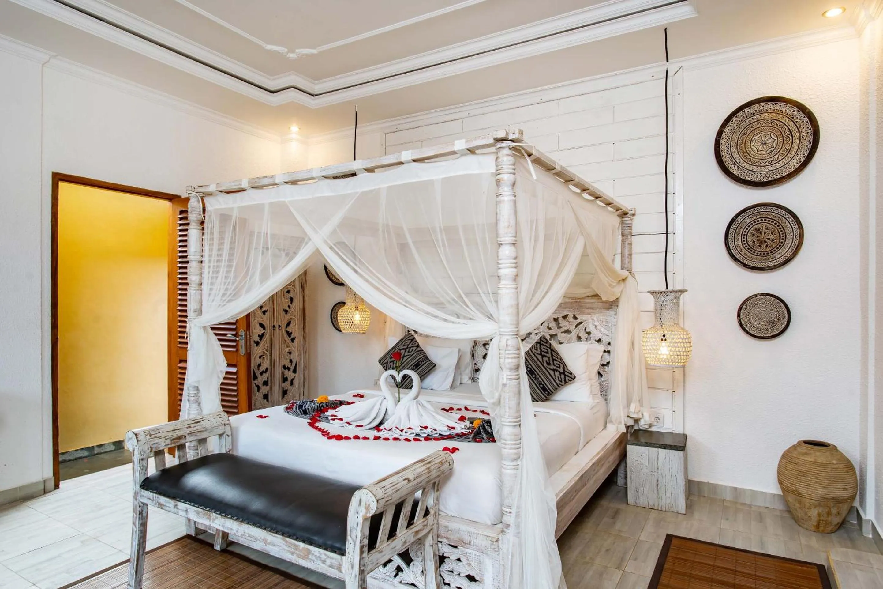 Bedroom, Bed in Barong Bali Resort Ubud