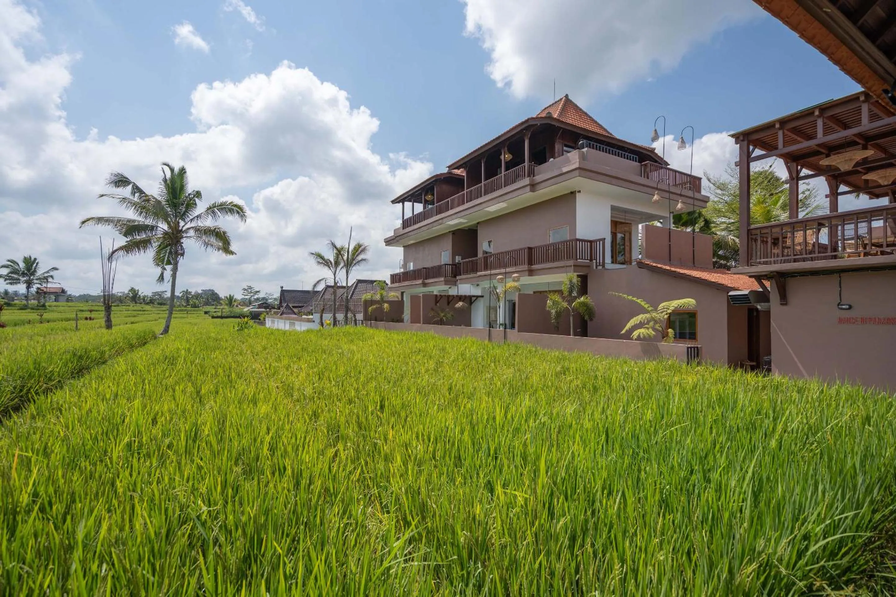 Property building in Barong Bali Resort Ubud