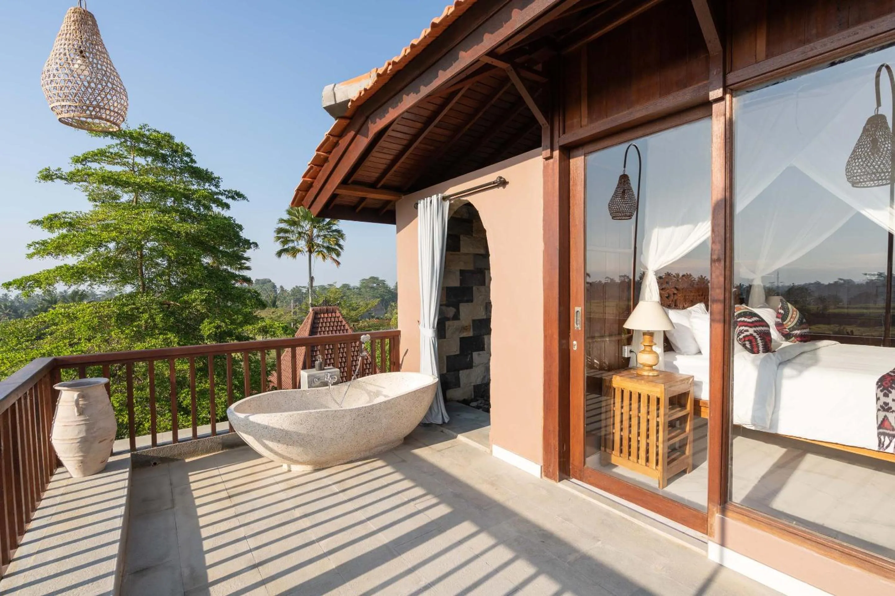Bathroom in Barong Bali Resort Ubud