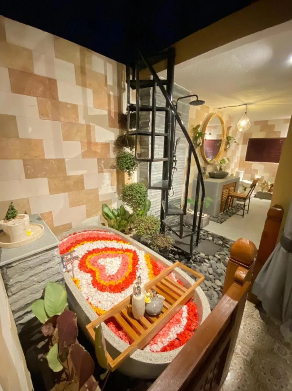 Bathroom in Barong Bali Resort Ubud