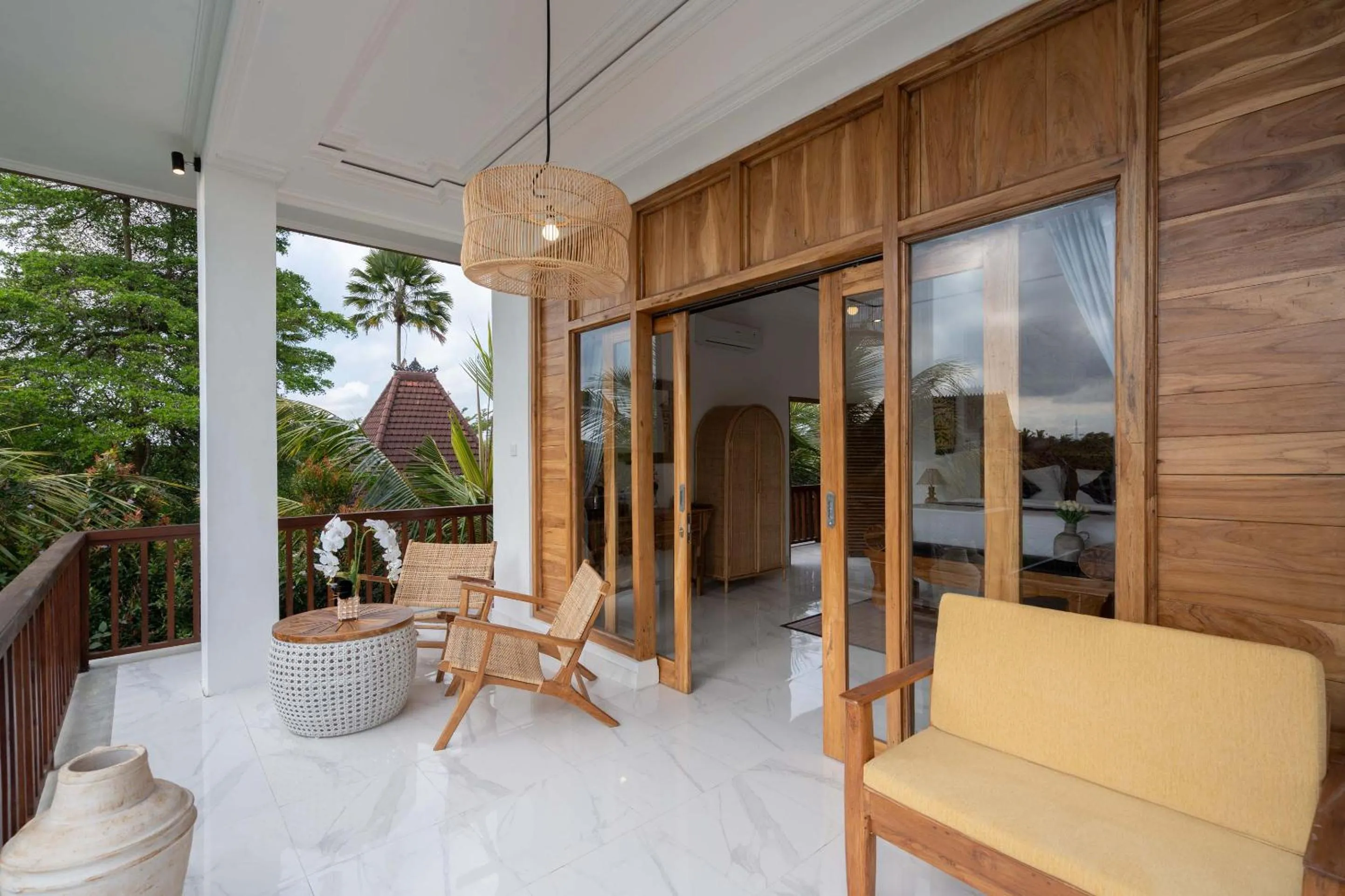 Balcony/Terrace in Barong Bali Resort Ubud