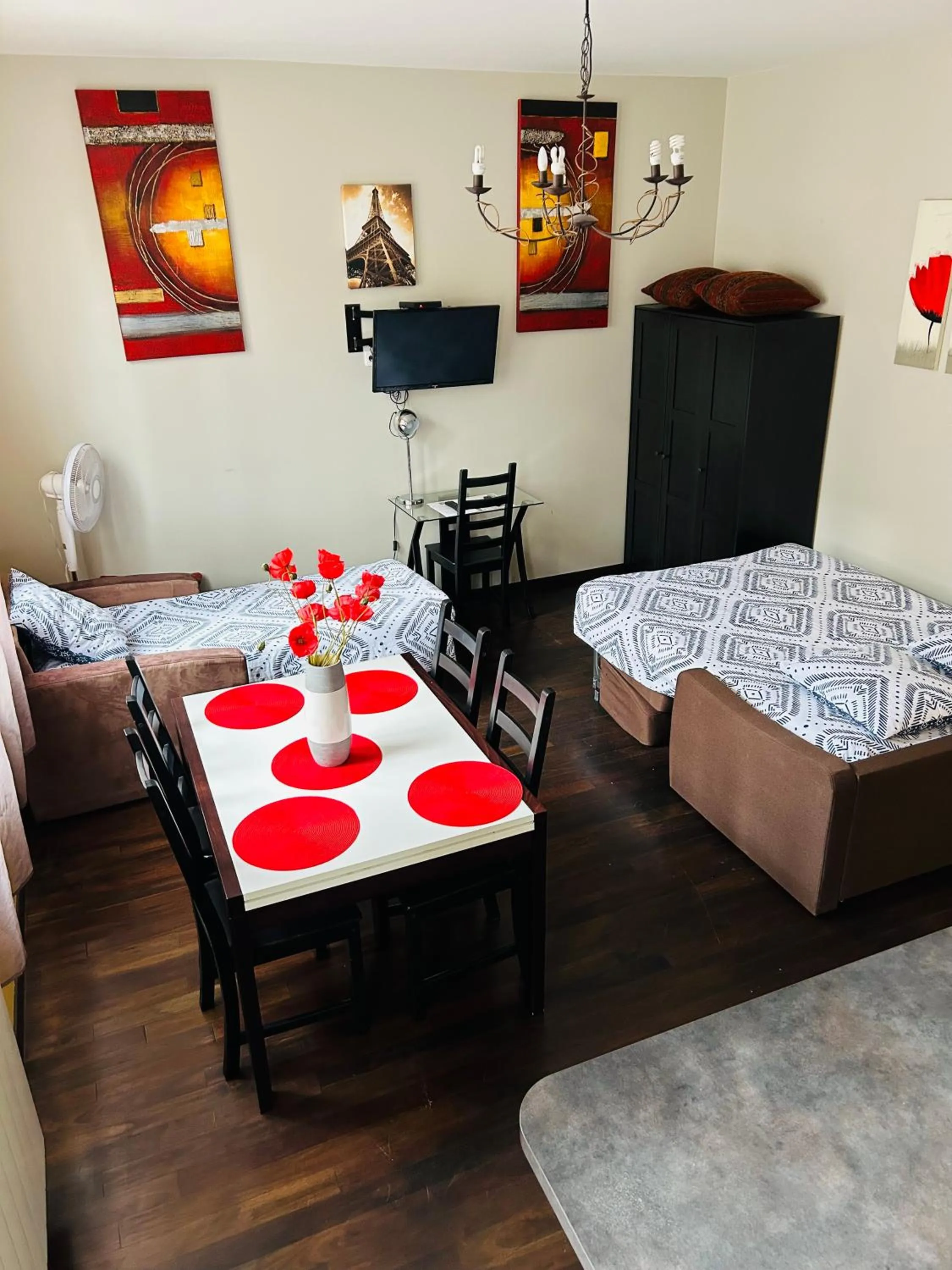 Photo of the whole room, Bed in Appartement Serris