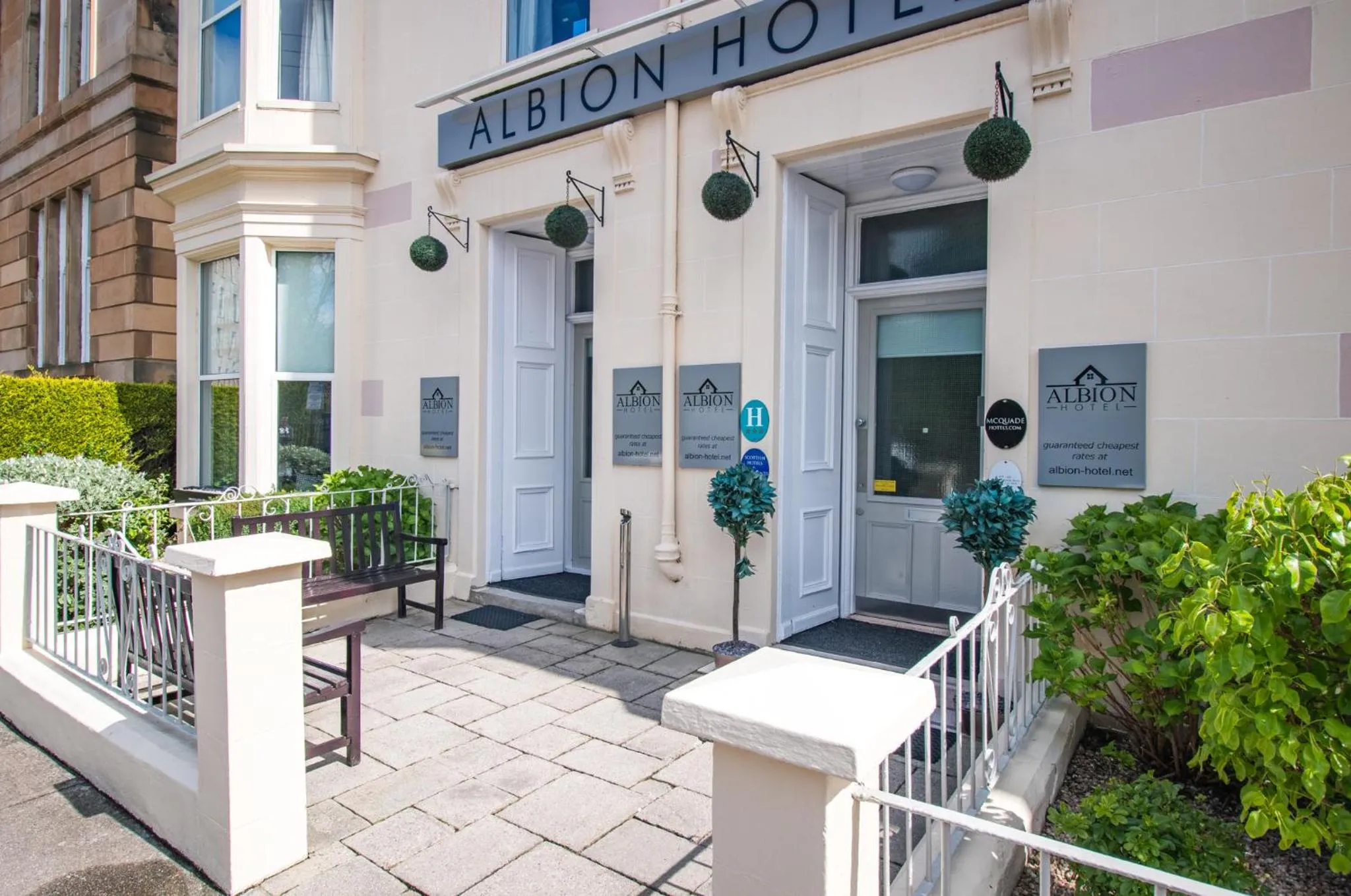 Property building in Albion Hotel