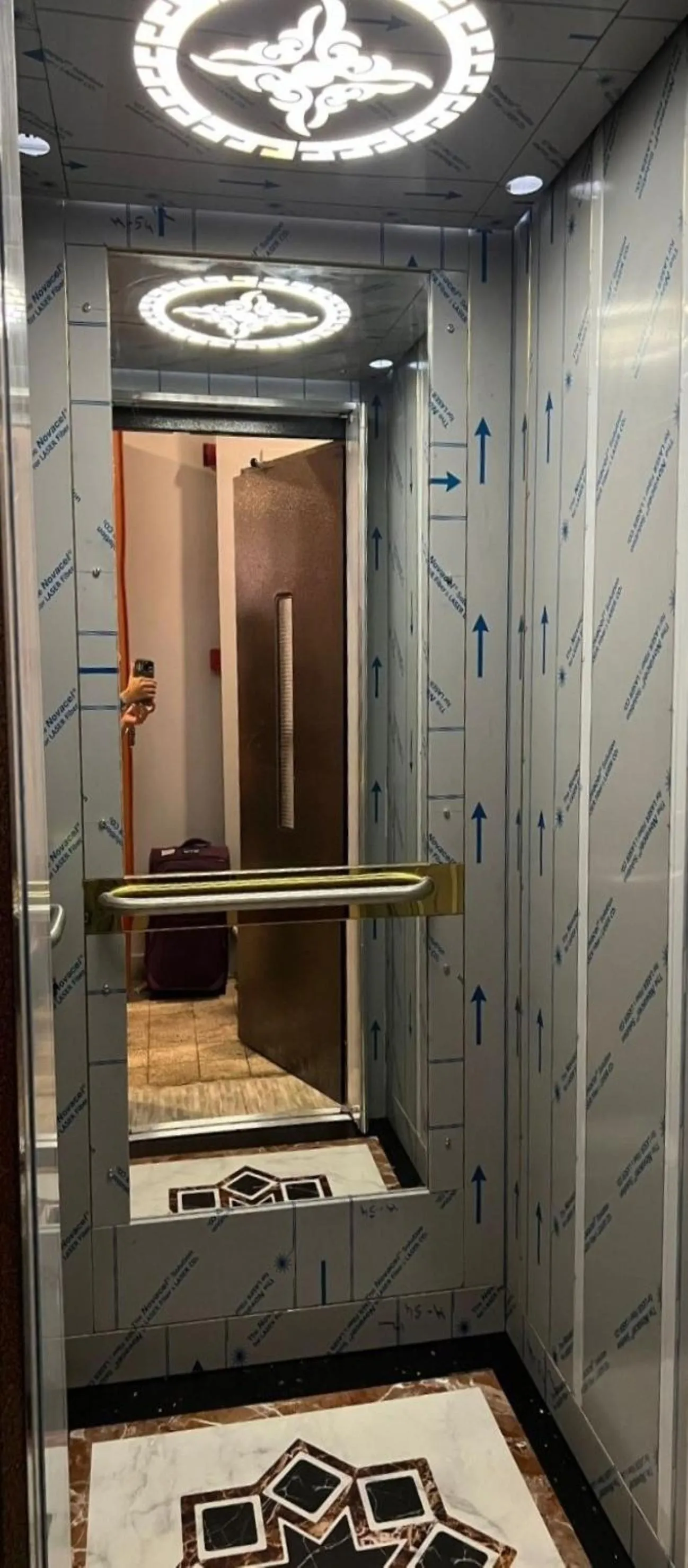 elevator in Bali Star City Hotel