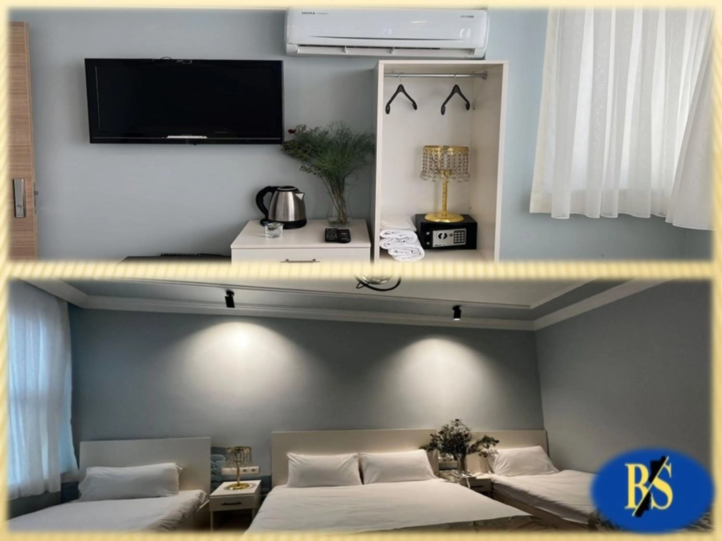 View (from property/room), Bed in Bali Star City Hotel