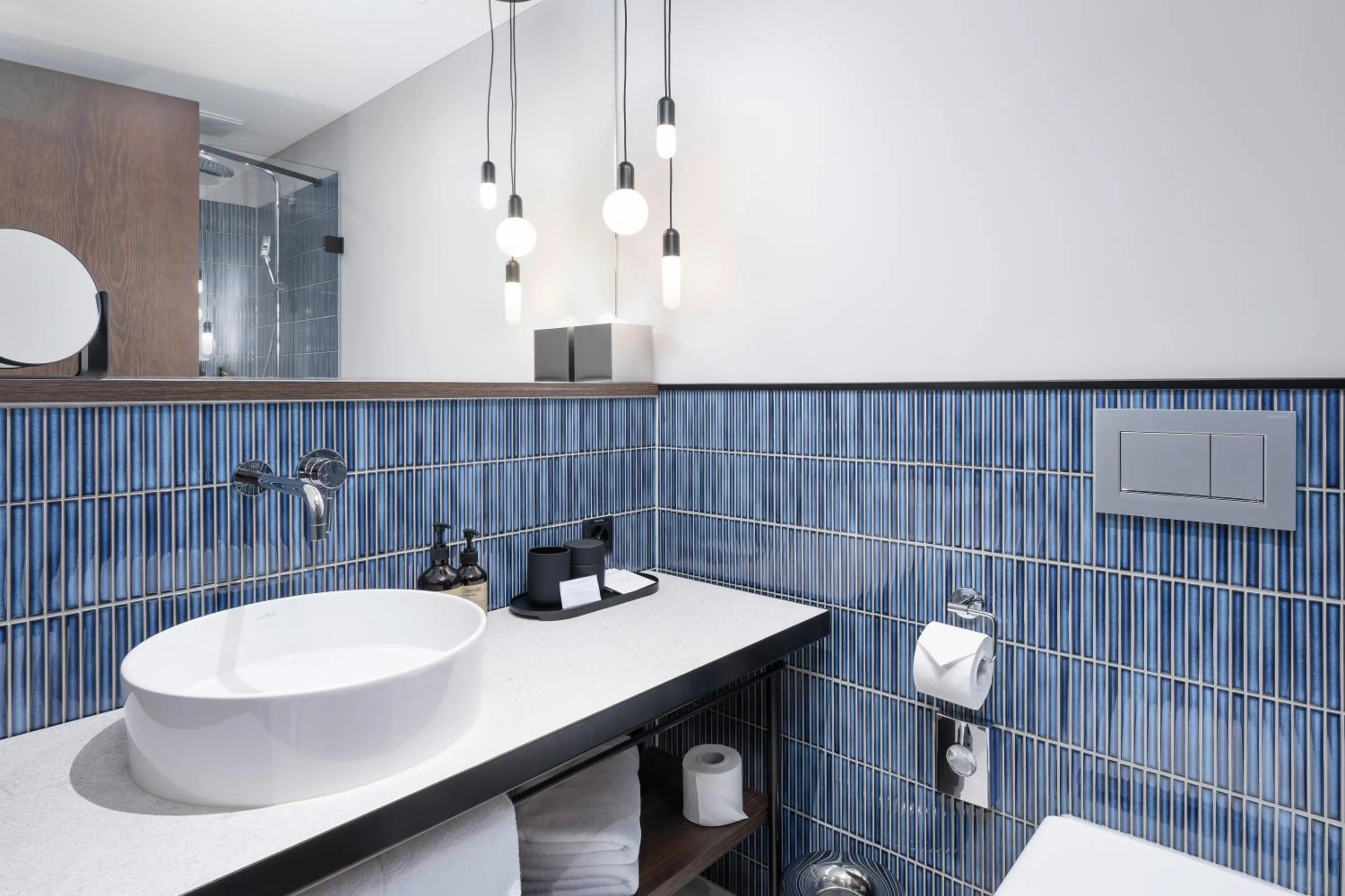 Bathroom in The Yarn Design & Business Hotel