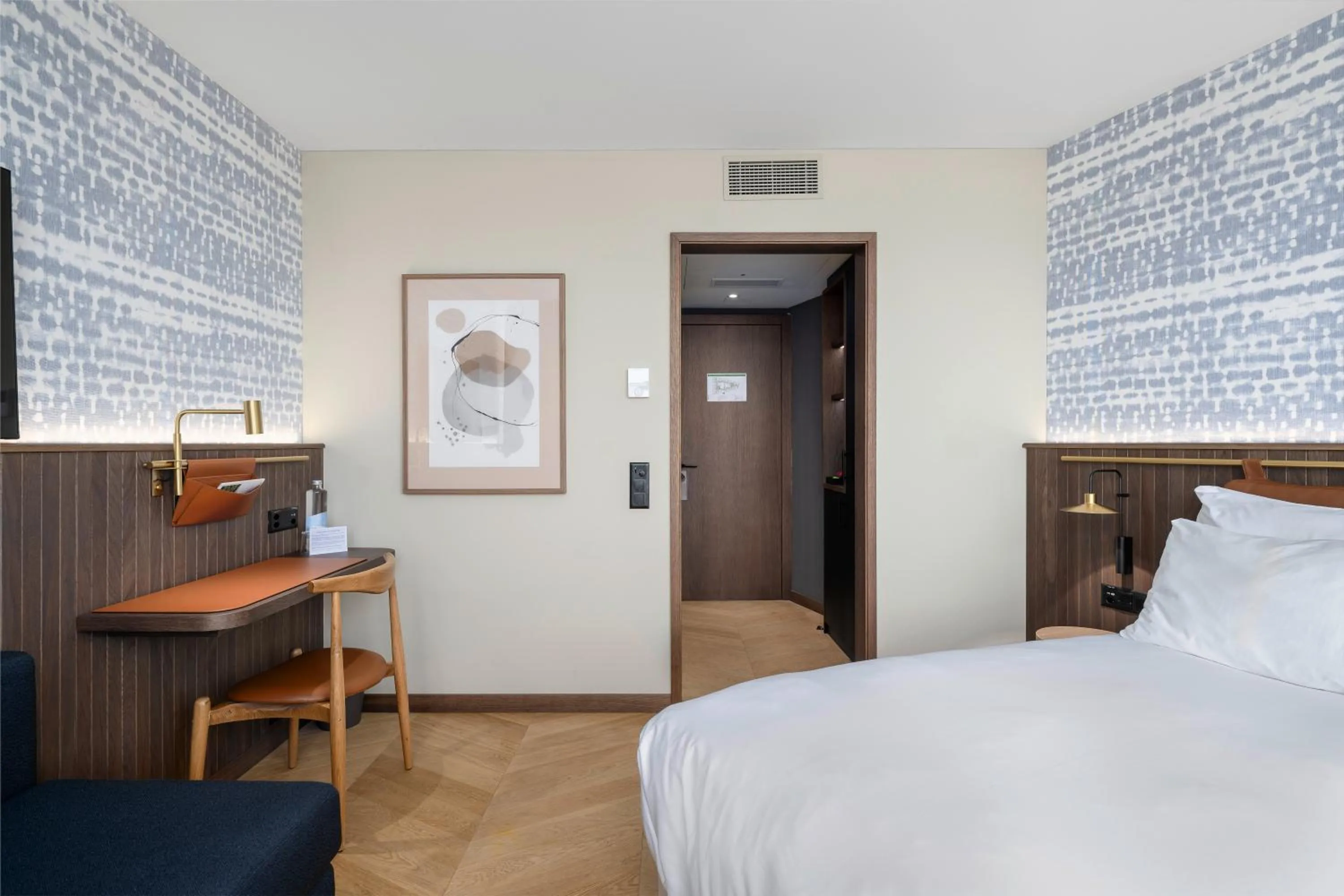 Bedroom, Bed in The Yarn Design & Business Hotel