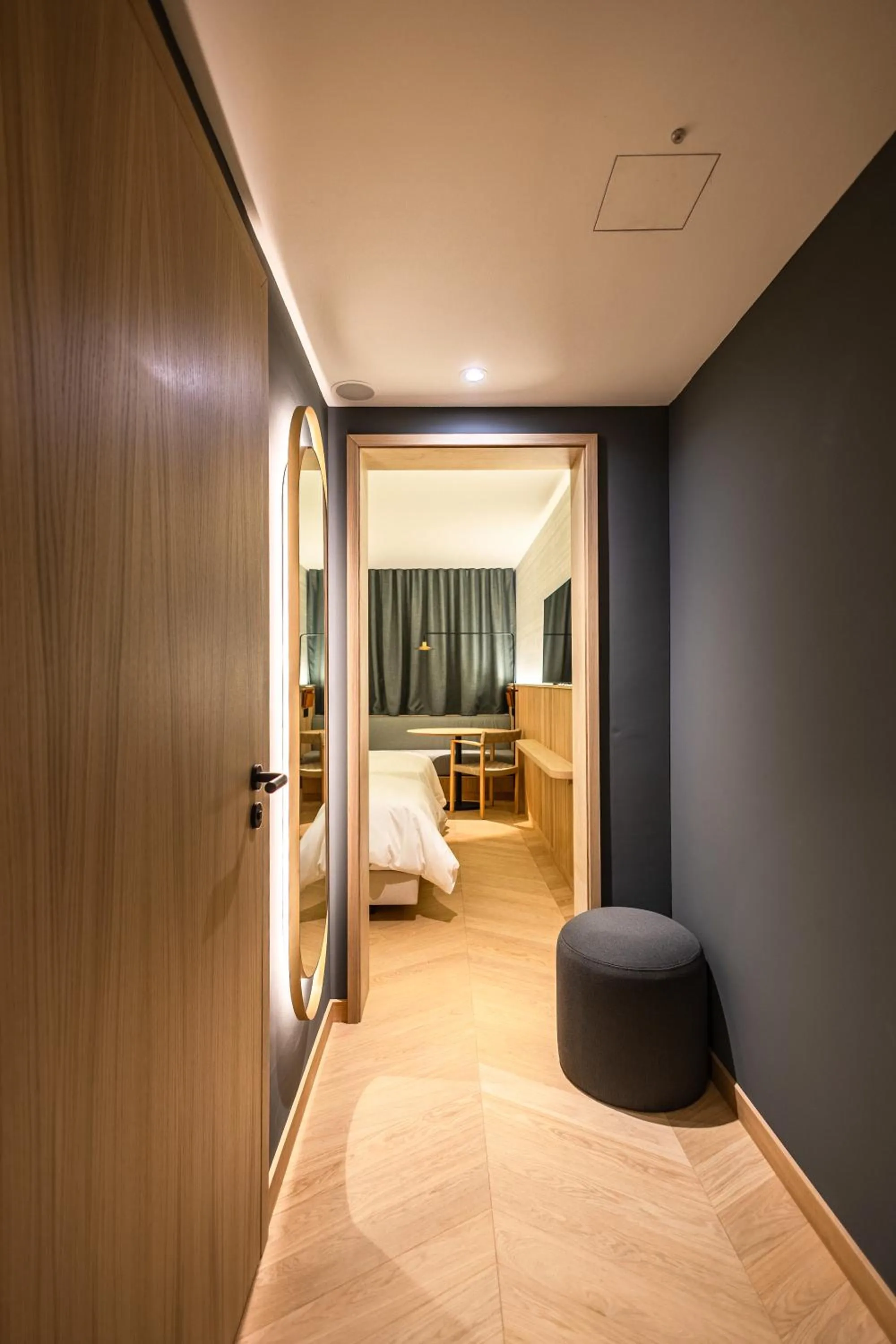 Decorative detail, Bed in The Yarn Design & Business Hotel