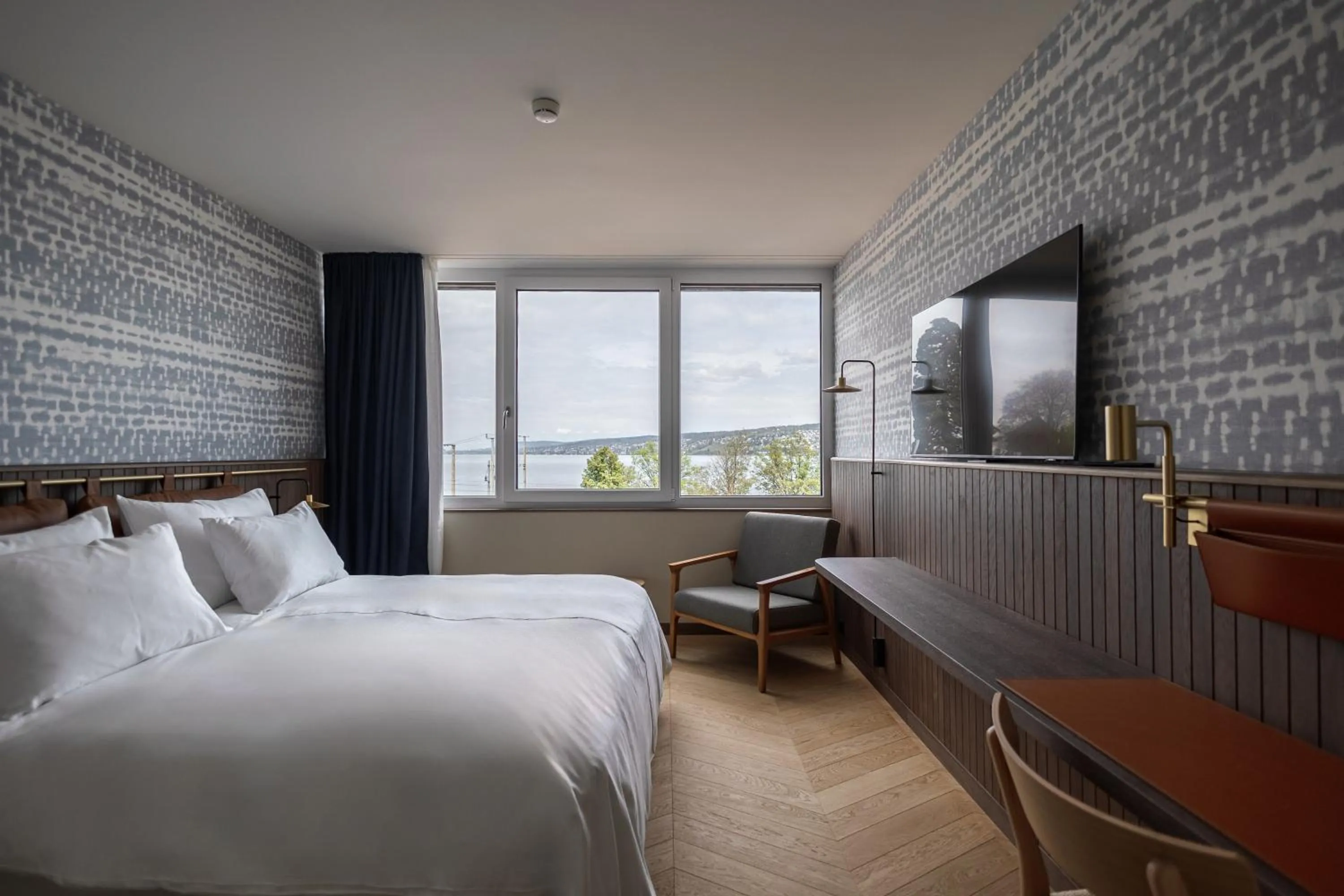 Bed in Hotel Meierhof