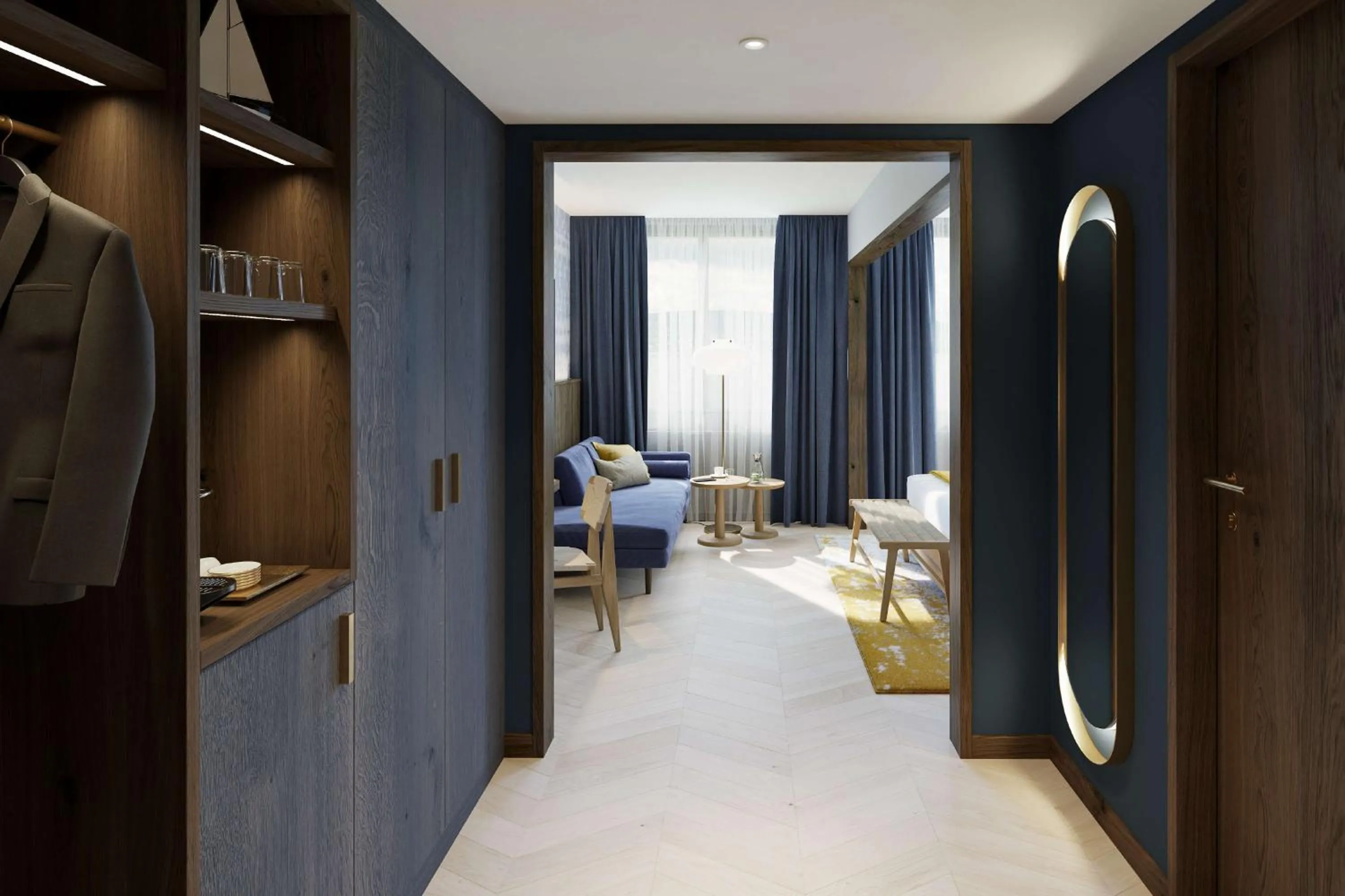 wardrobe in The Yarn Design & Business Hotel