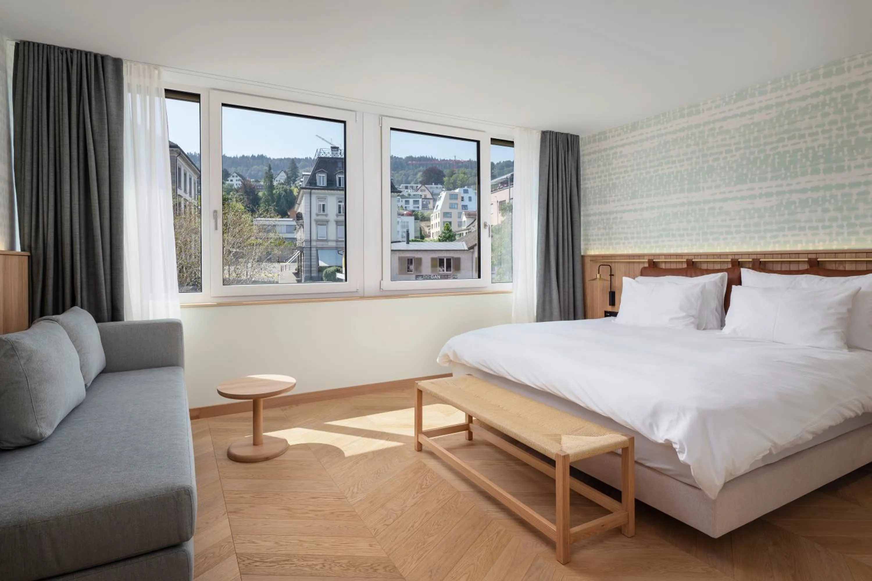 Bed in The Yarn Design & Business Hotel