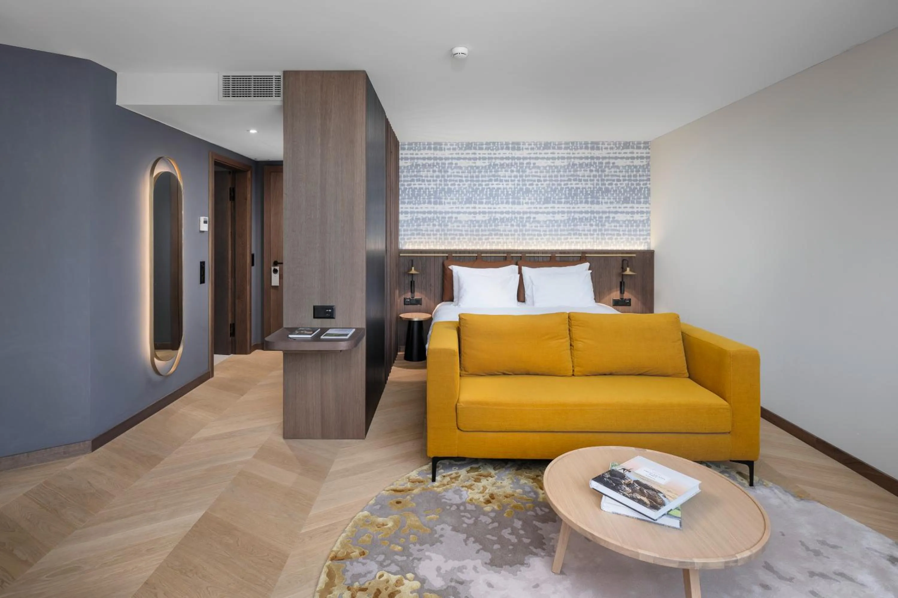 Bed in The Yarn Design & Business Hotel