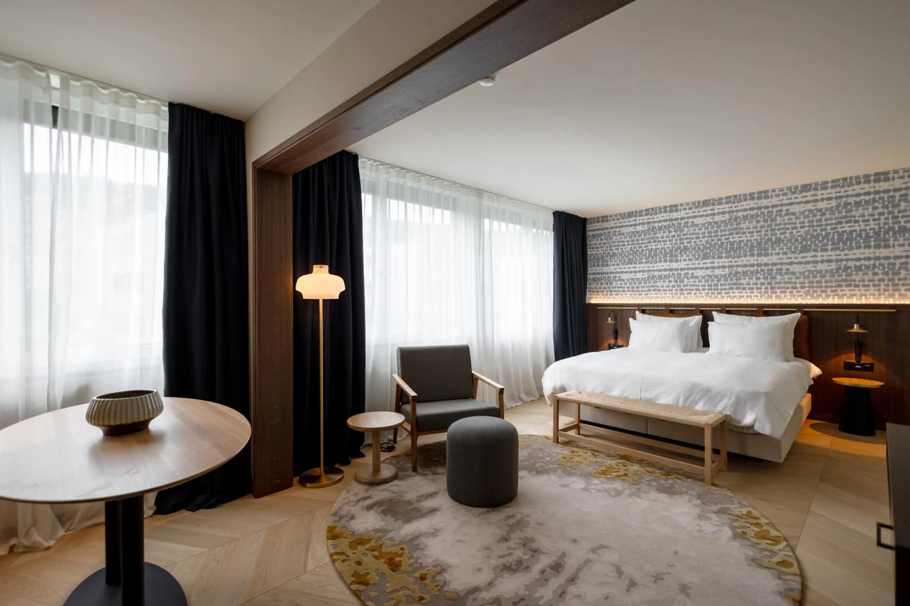 Photo of the whole room, Bed in The Yarn Design & Business Hotel