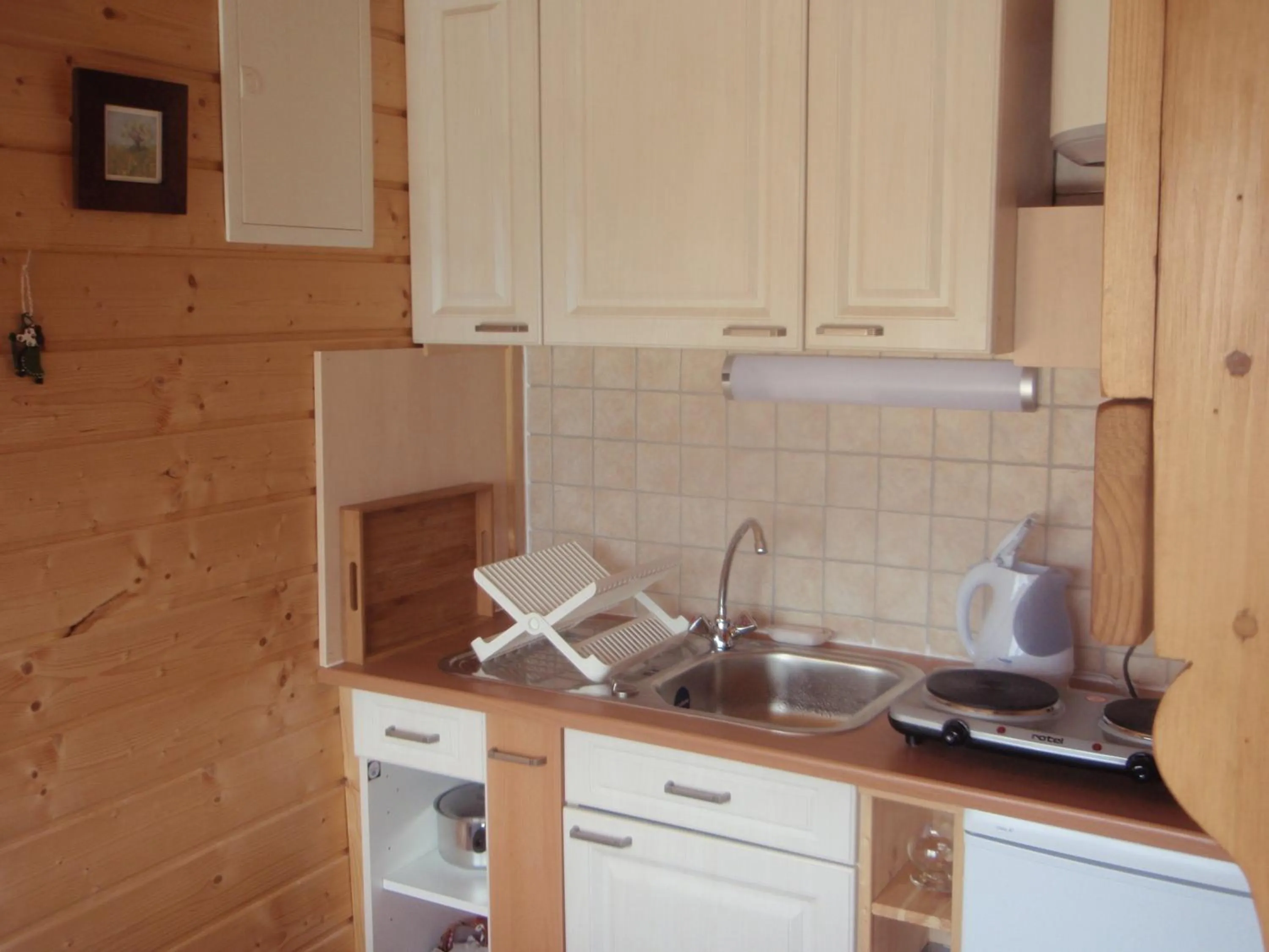 Kitchen or kitchenette in Les Gîtes du Cairn