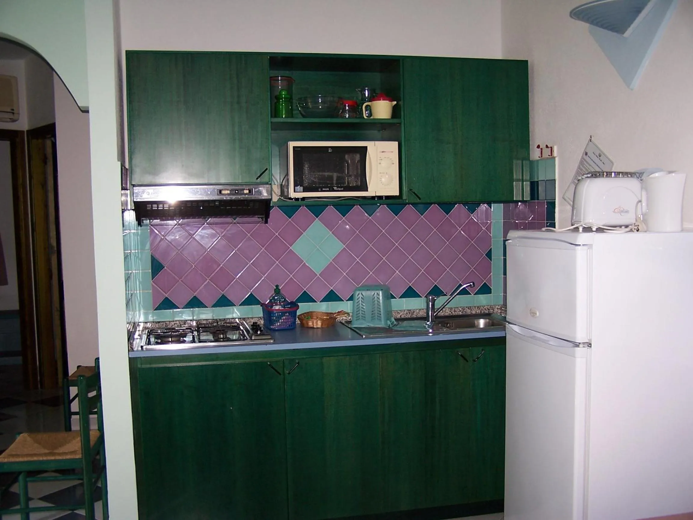 Kitchen or kitchenette in Residence Verde Mare Official Site
