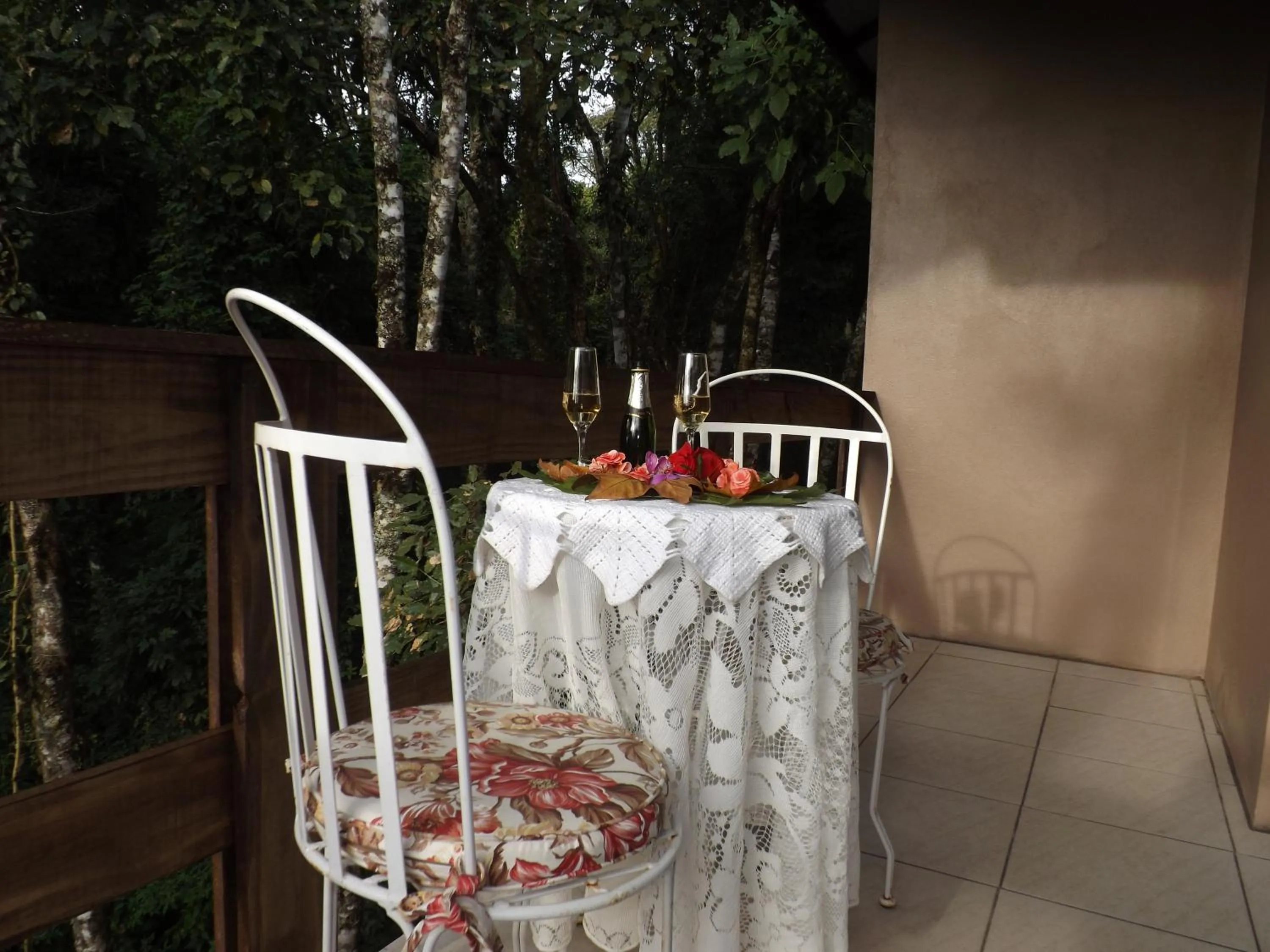 Balcony/Terrace in Pousada do Tirol