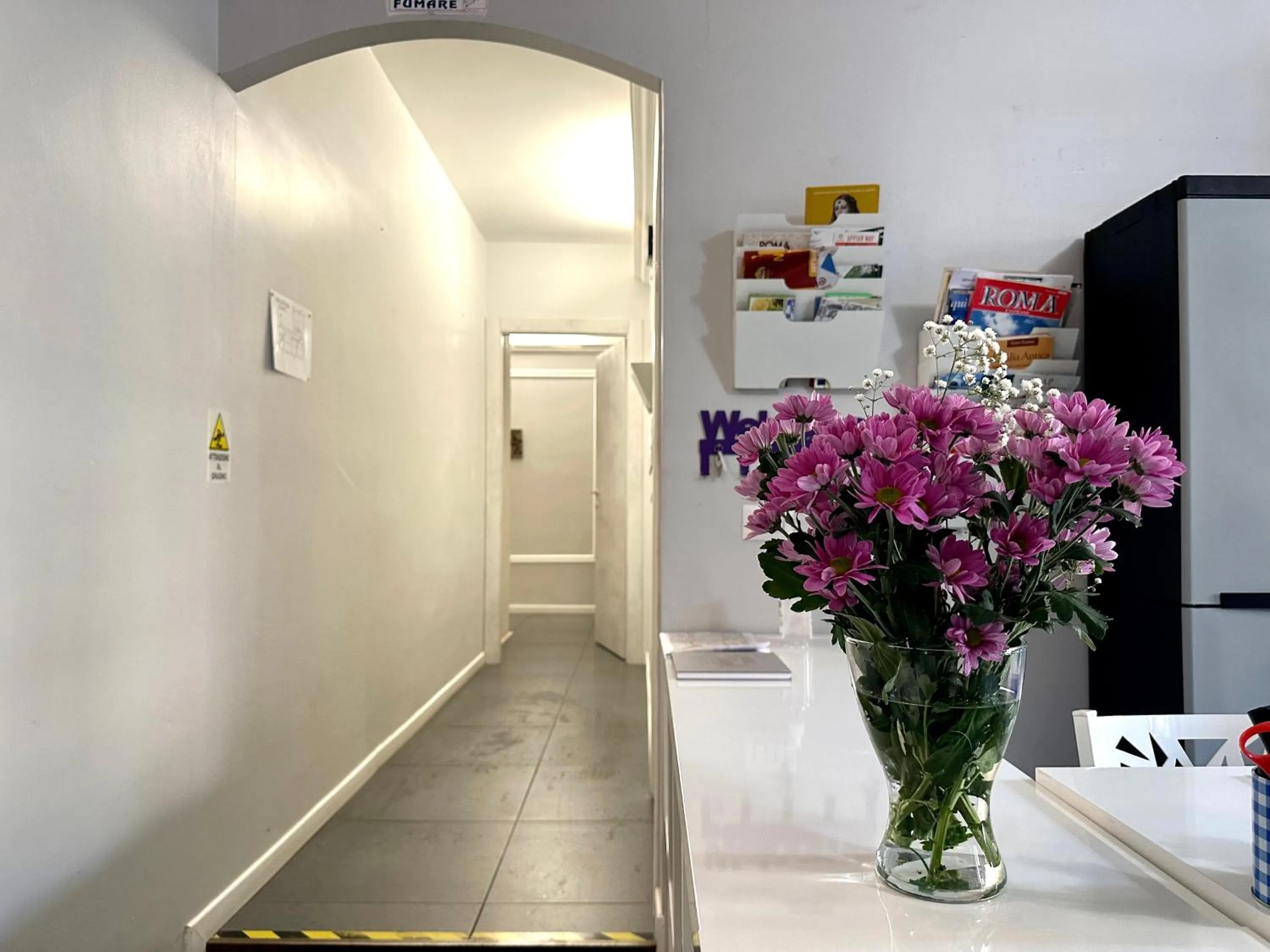 Kitchen or kitchenette in Le Due Civette Roma