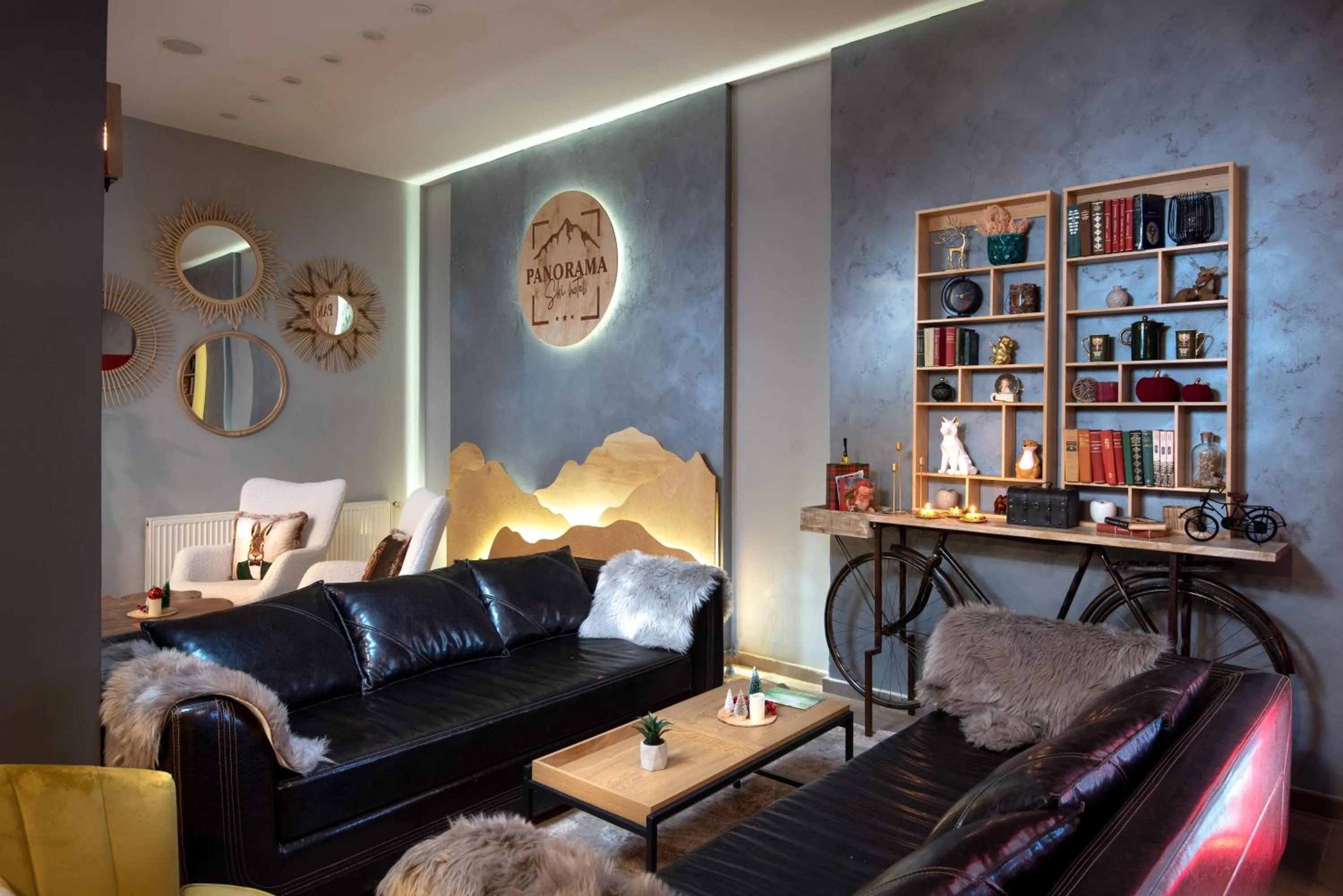 Lobby or reception in Hotel Panorama Ski