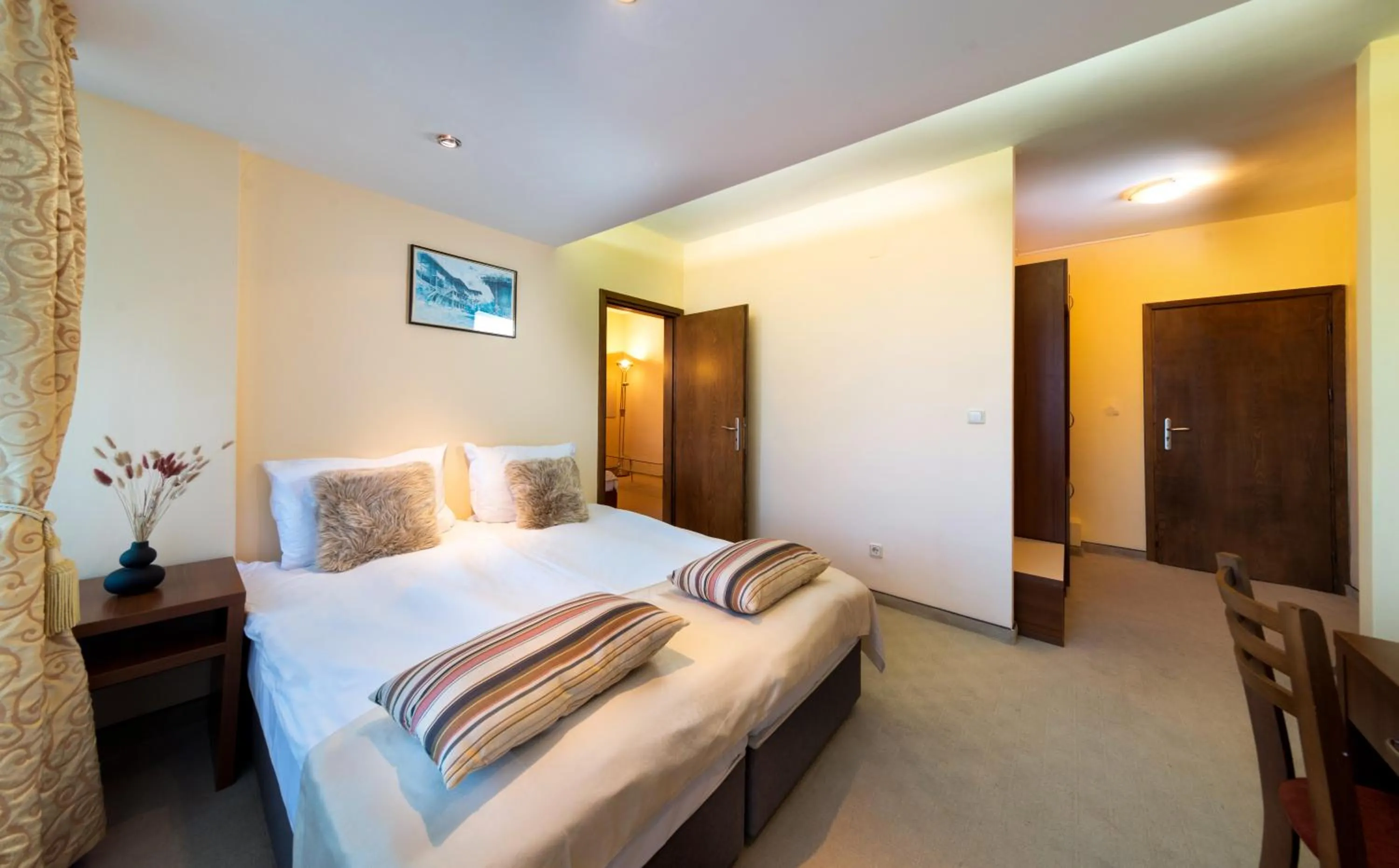 Bedroom, Bed in Hotel Panorama Ski