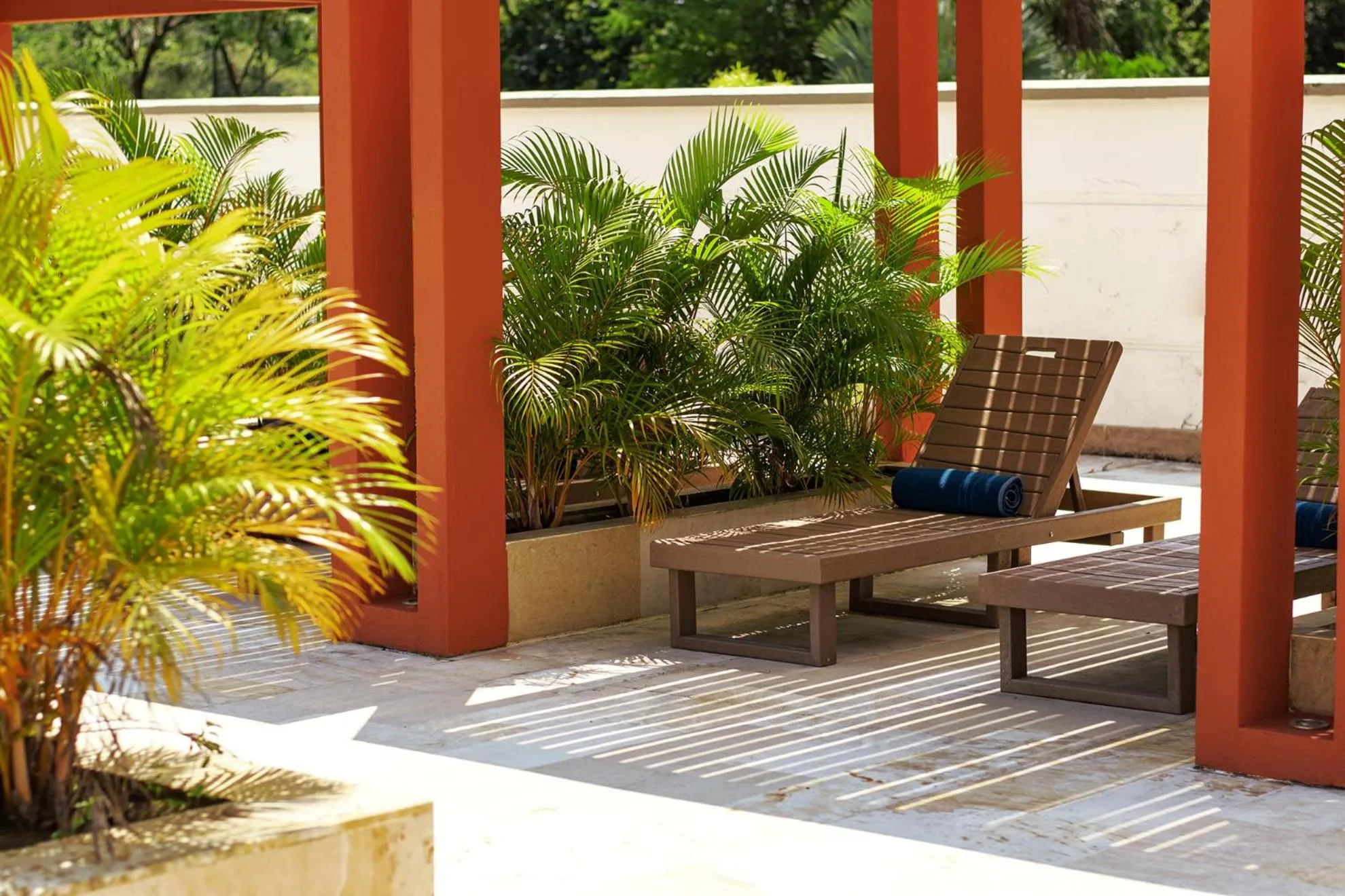 Swimming pool in Hotel Morúa