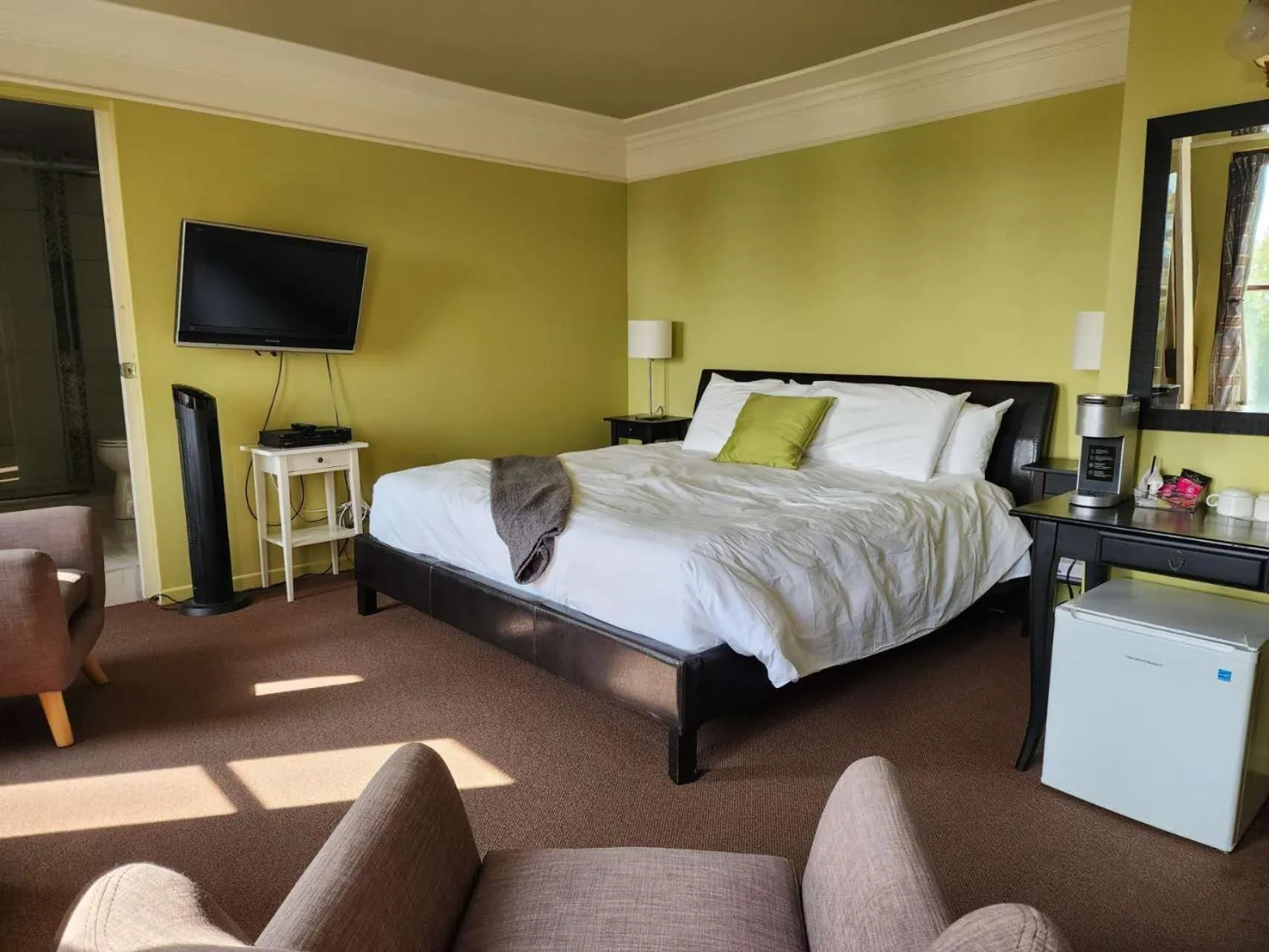 Bed in Auberge des Nuages