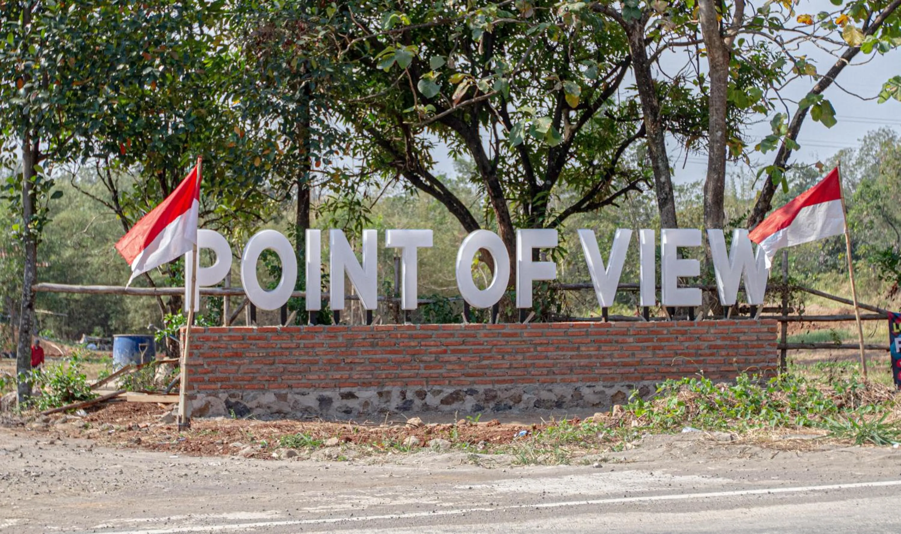 Text overlay in Point of View Hotel & Resort Majalengka