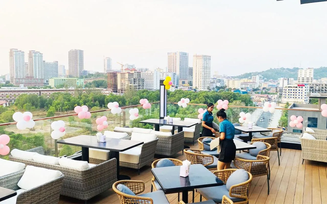 Seating area in SIHA Hotel & Casino