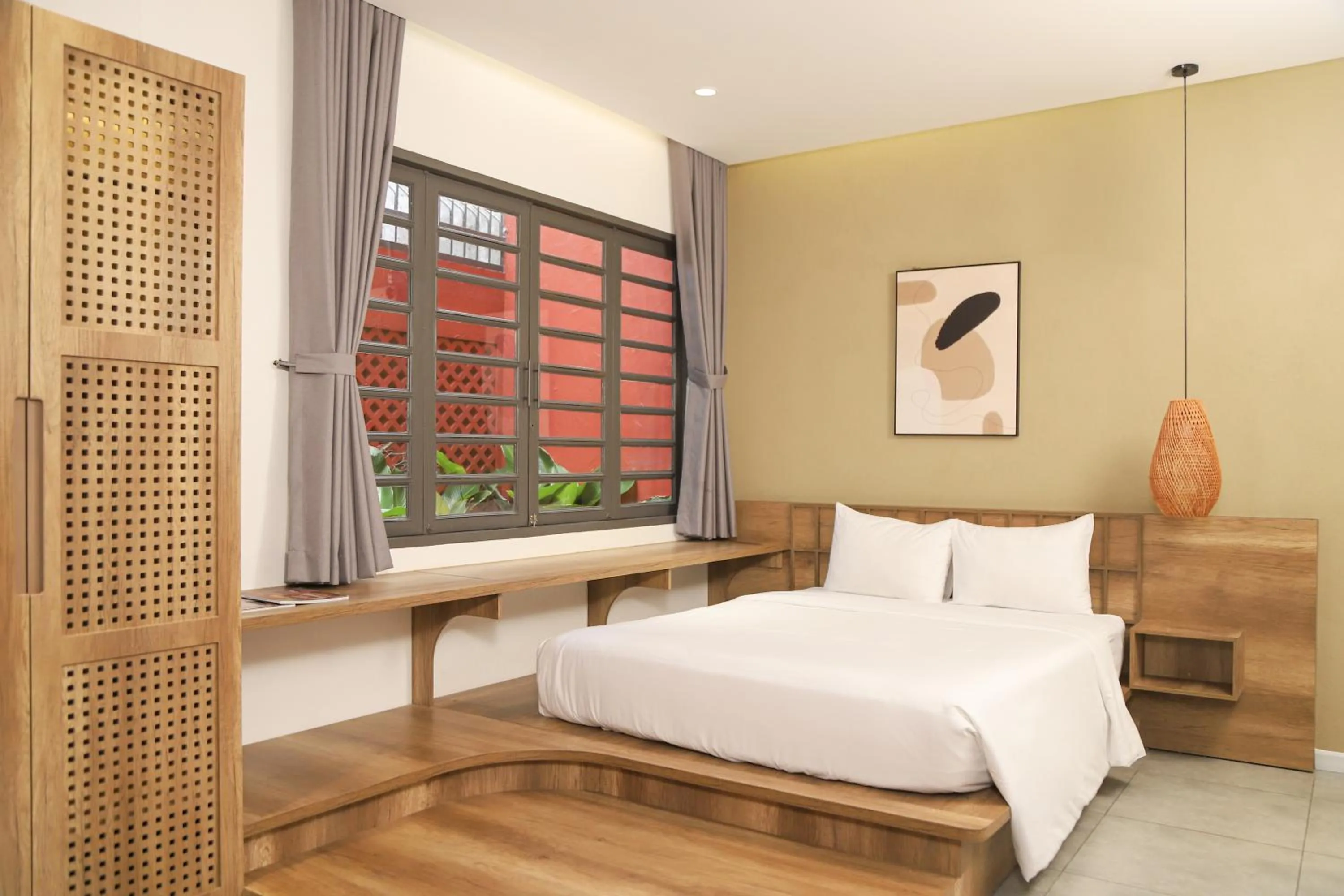 Photo of the whole room, Bed in Kin Wander Tân Phong, The Moonage