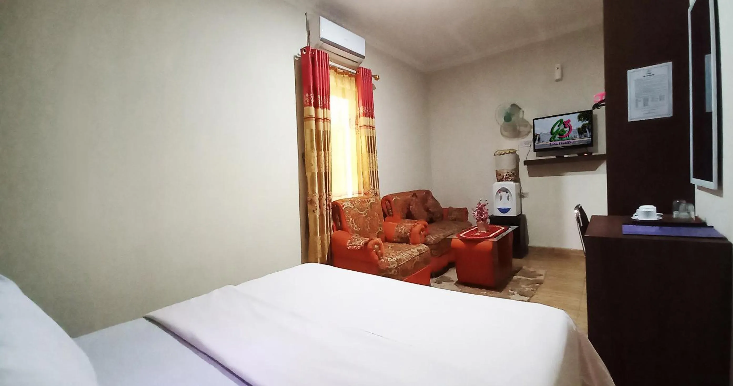 Bed in Hotel Syariah GS HERITAGE, Kota Metro