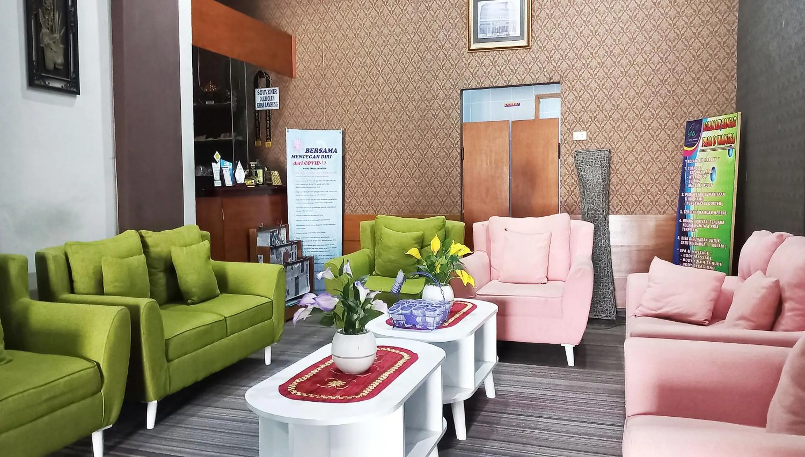 Lobby or reception in Hotel Syariah GS HERITAGE, Kota Metro