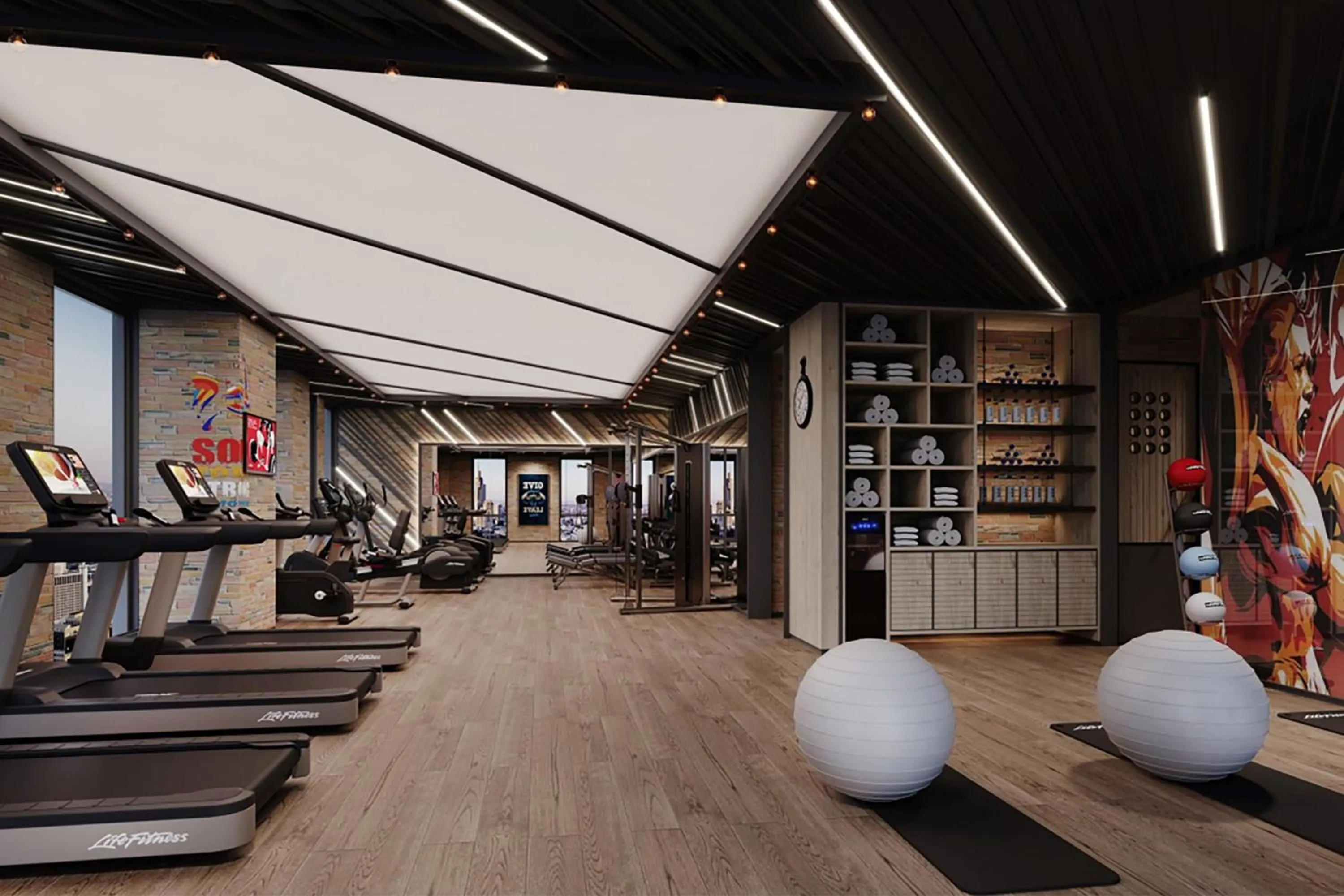 Fitness centre/facilities in Four Points by Sheraton Nantong, Haimen