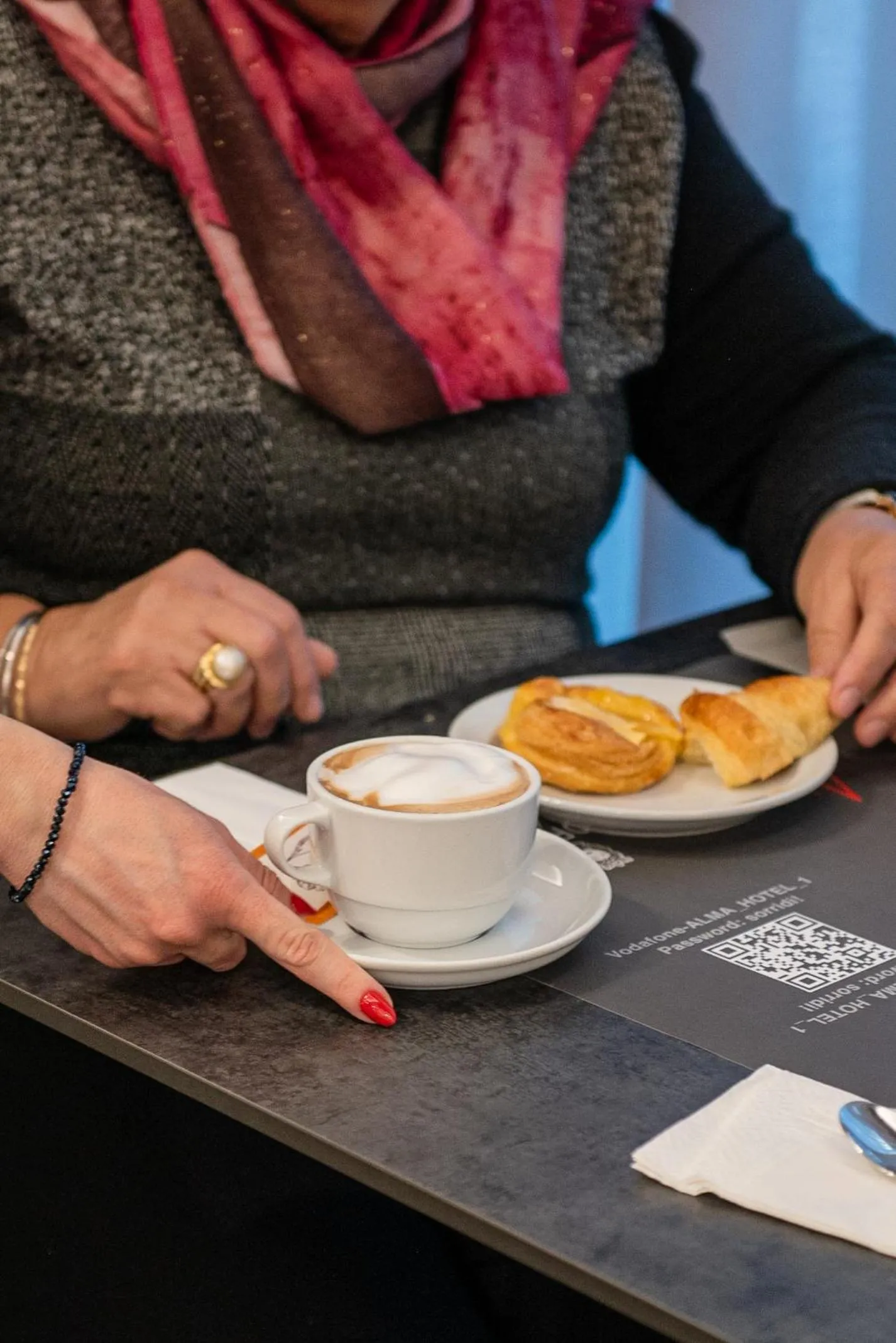 Food close-up in Alma Hotel