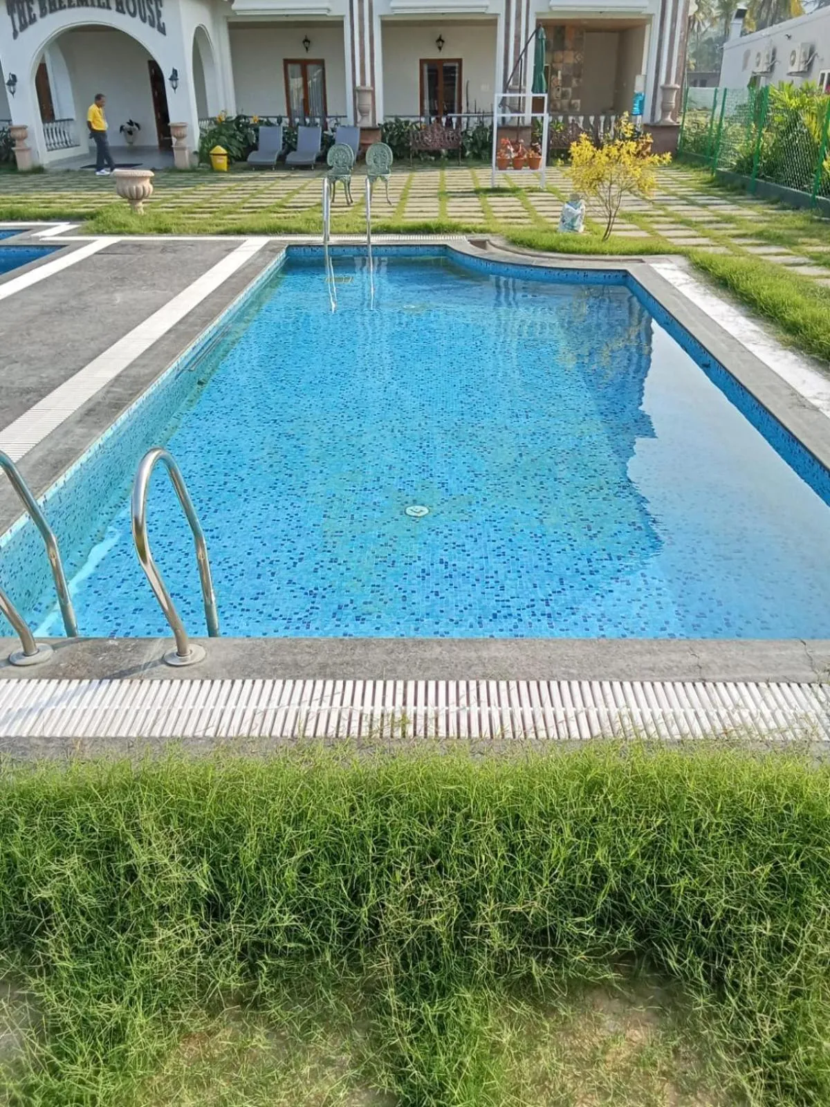 Swimming pool in The Bheemili House