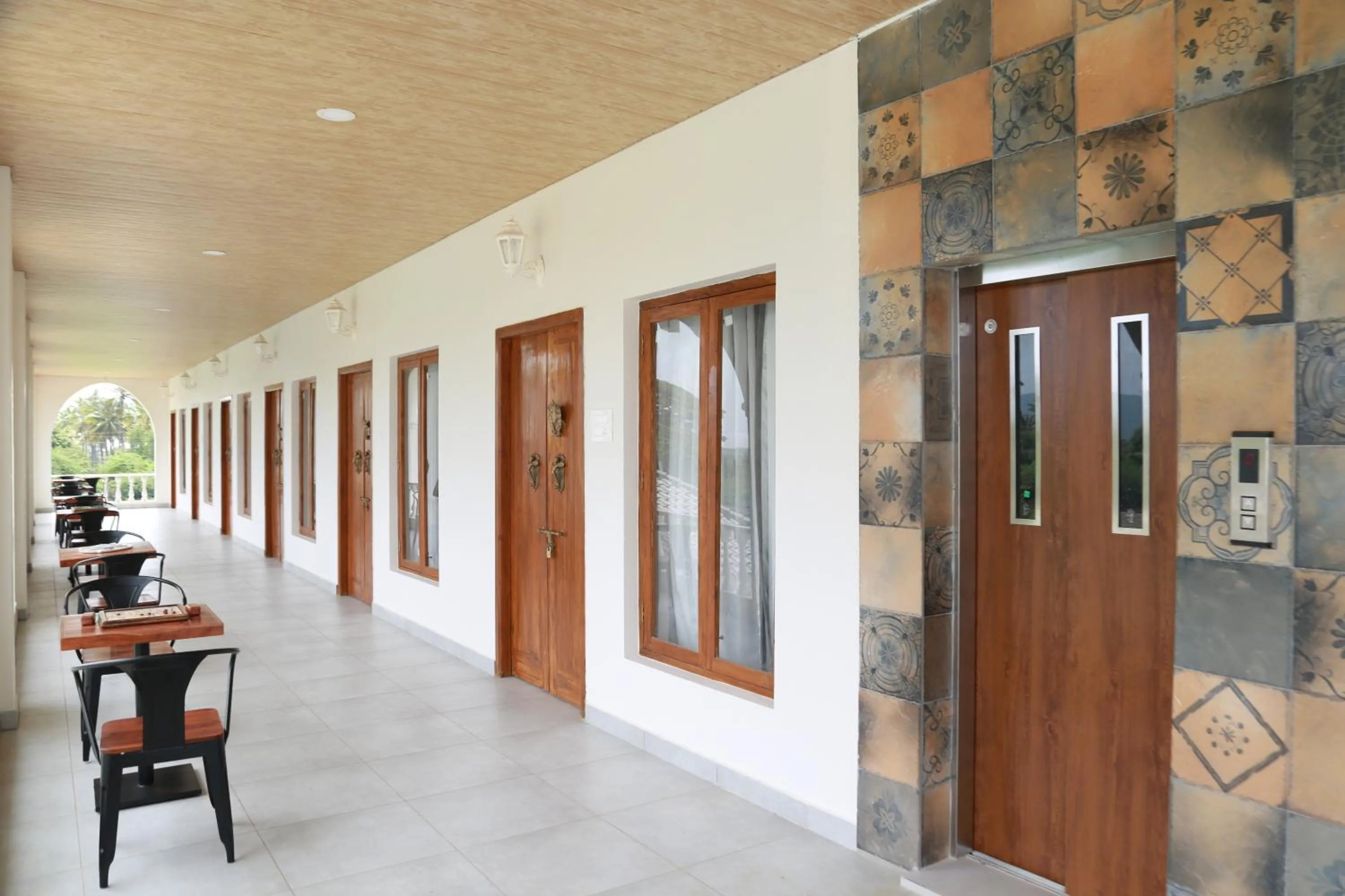 elevator in The Bheemili House