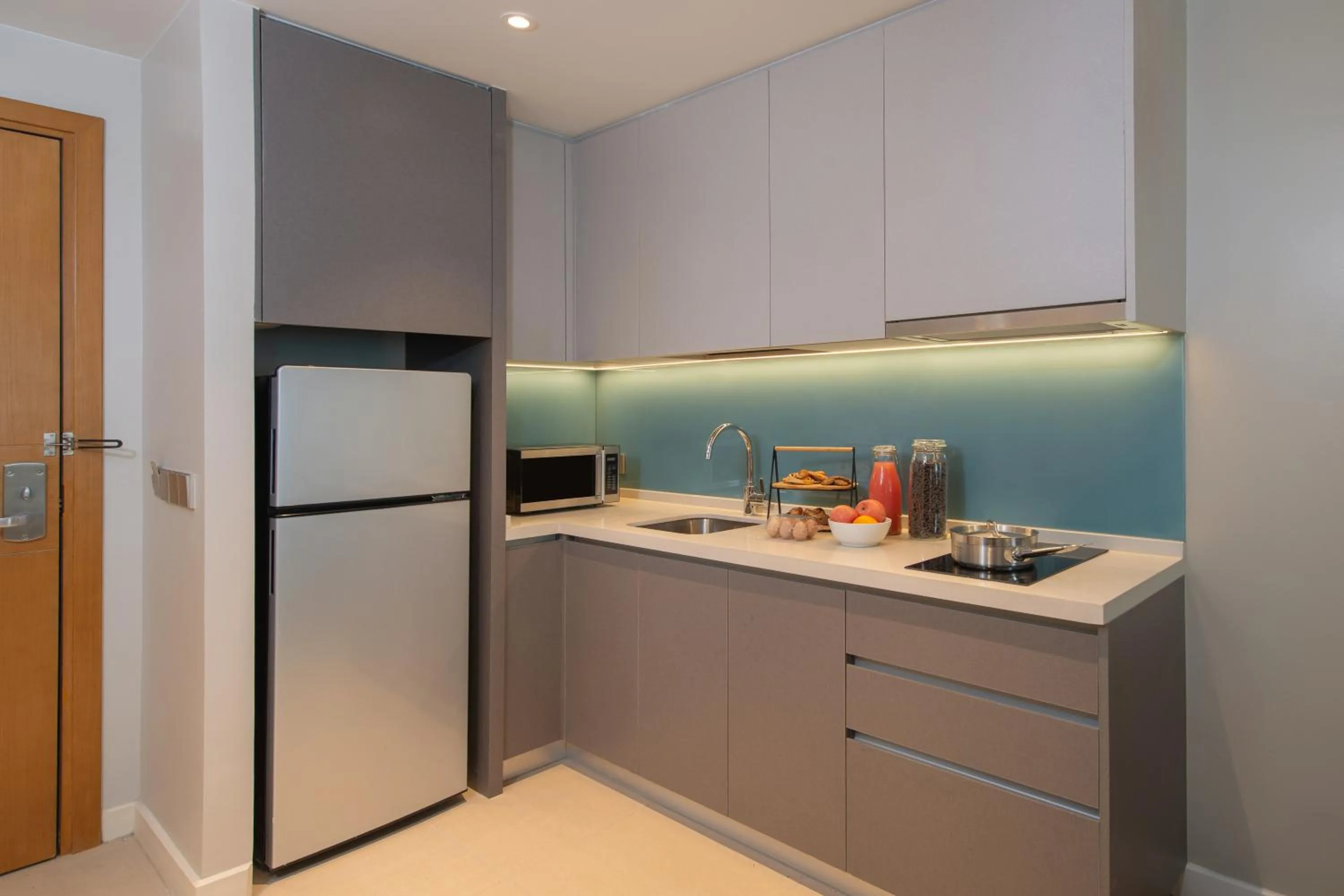 Kitchen or kitchenette in Citadines Roces Quezon City