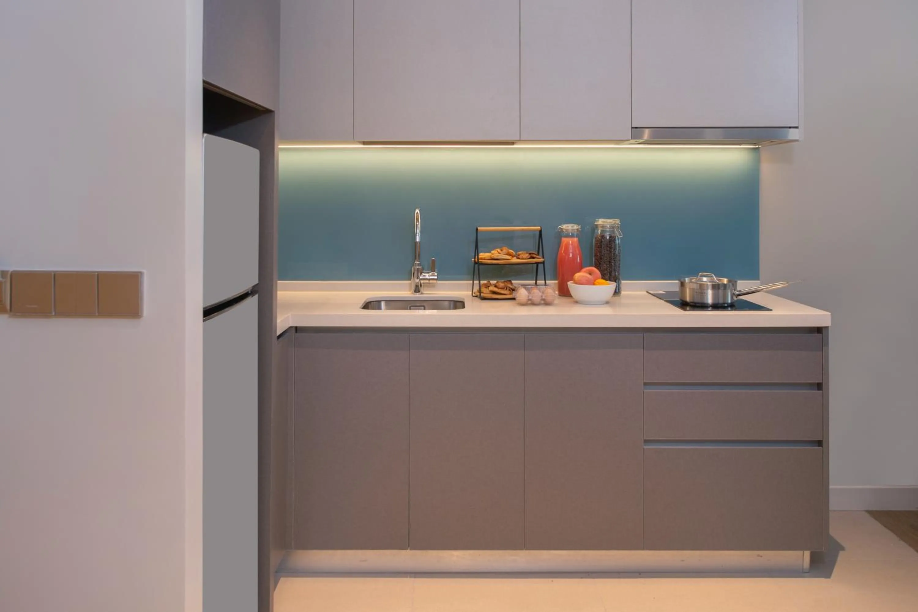 Kitchen or kitchenette in Citadines Roces Quezon City