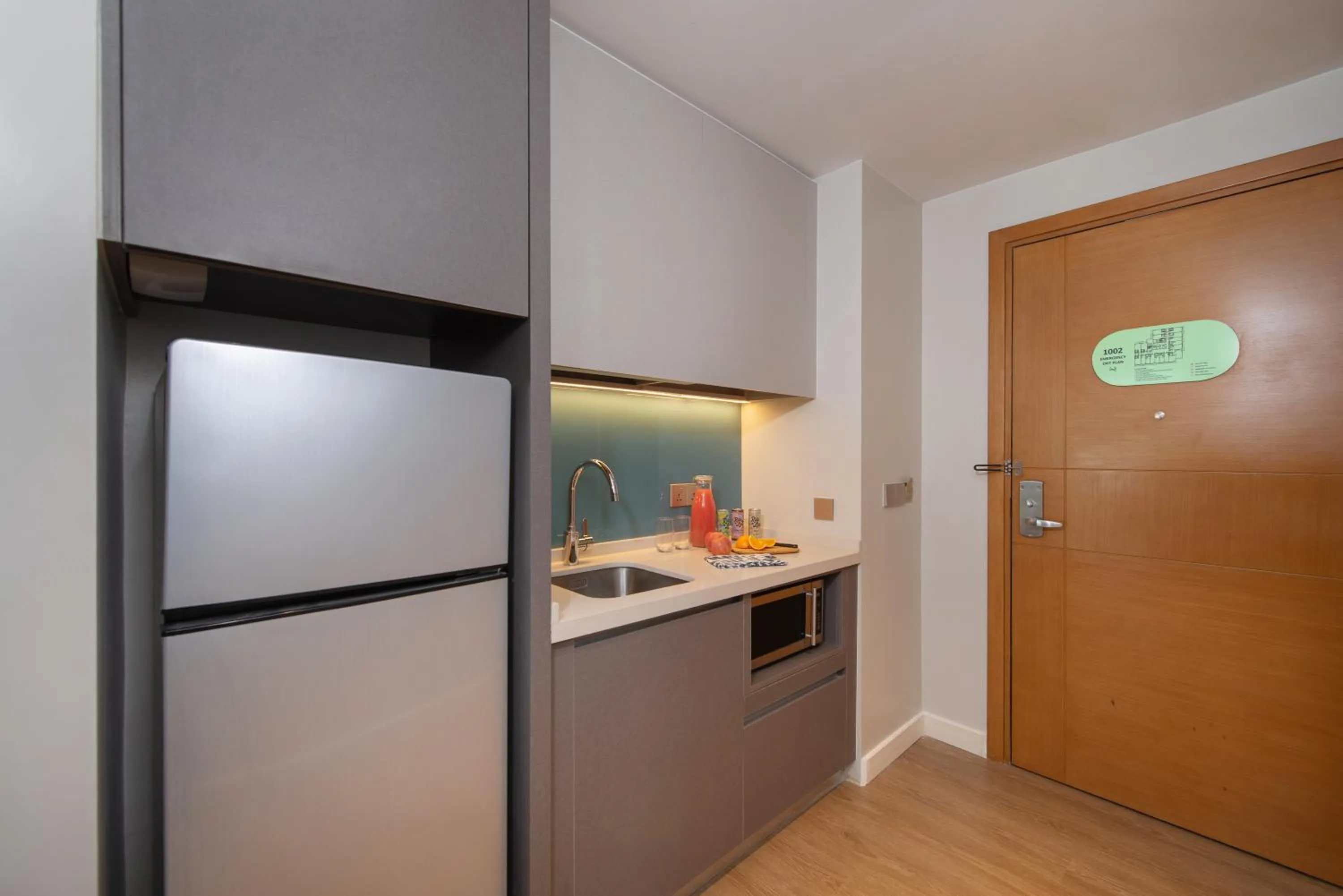 Kitchen or kitchenette in Citadines Roces Quezon City