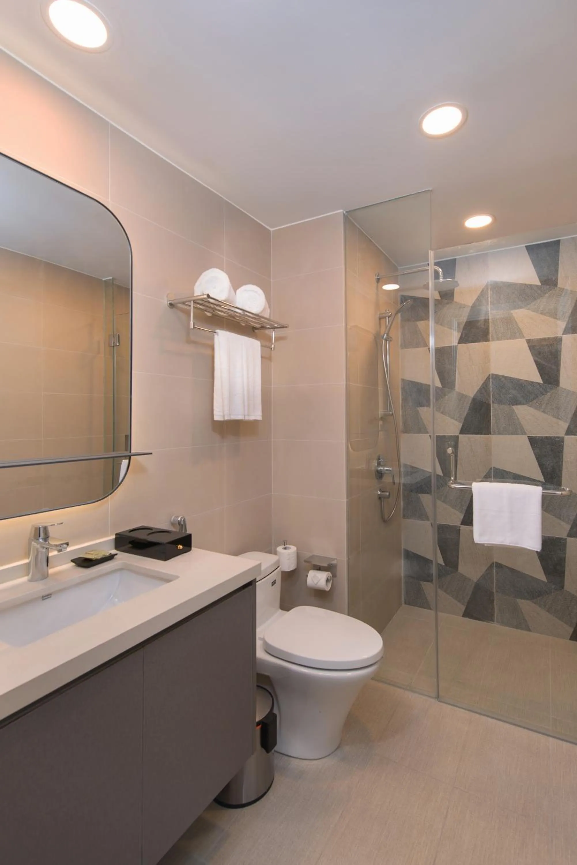 Toilet in Citadines Roces Quezon City