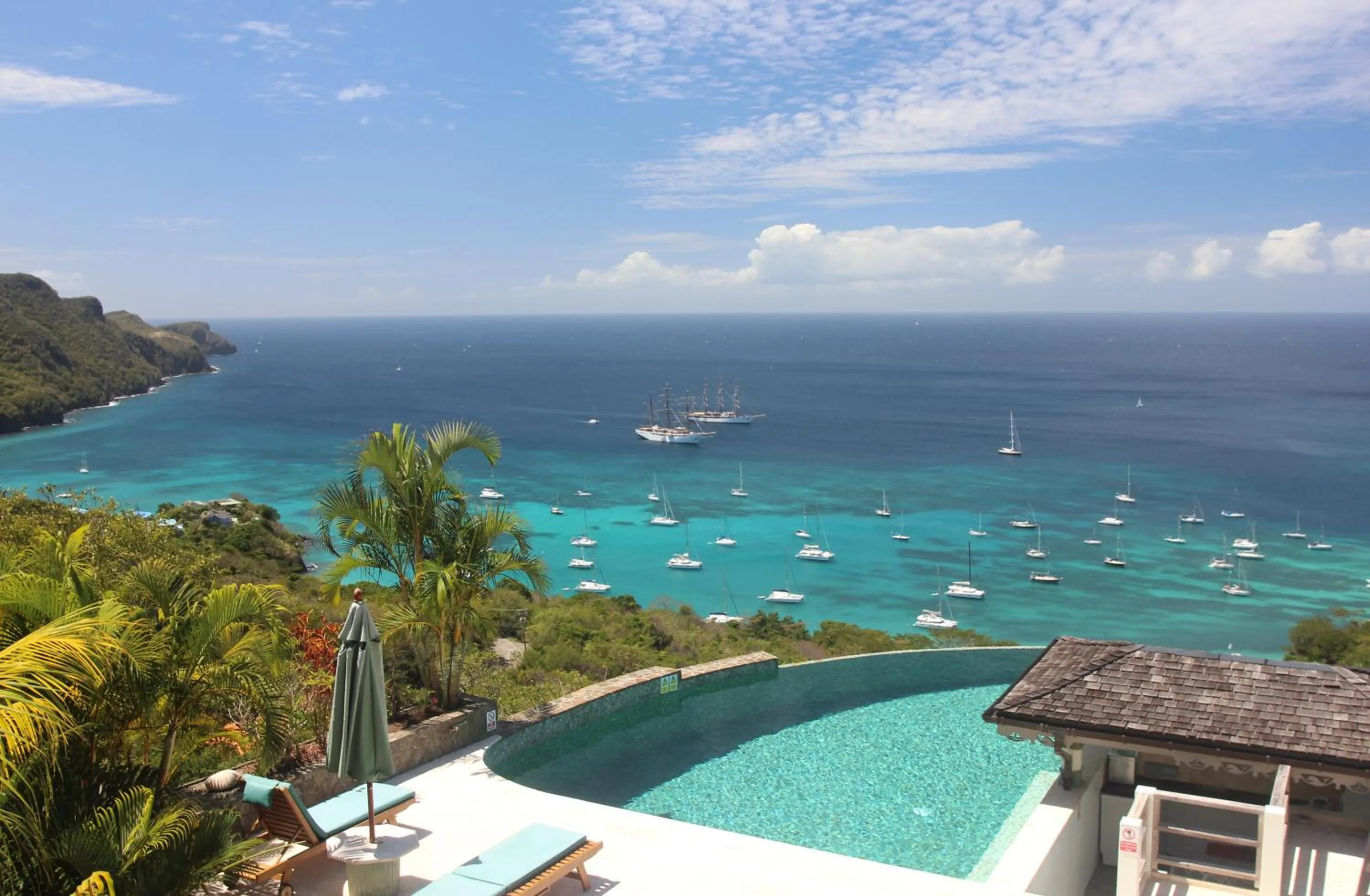 Natural landscape in Tropical Hideaway