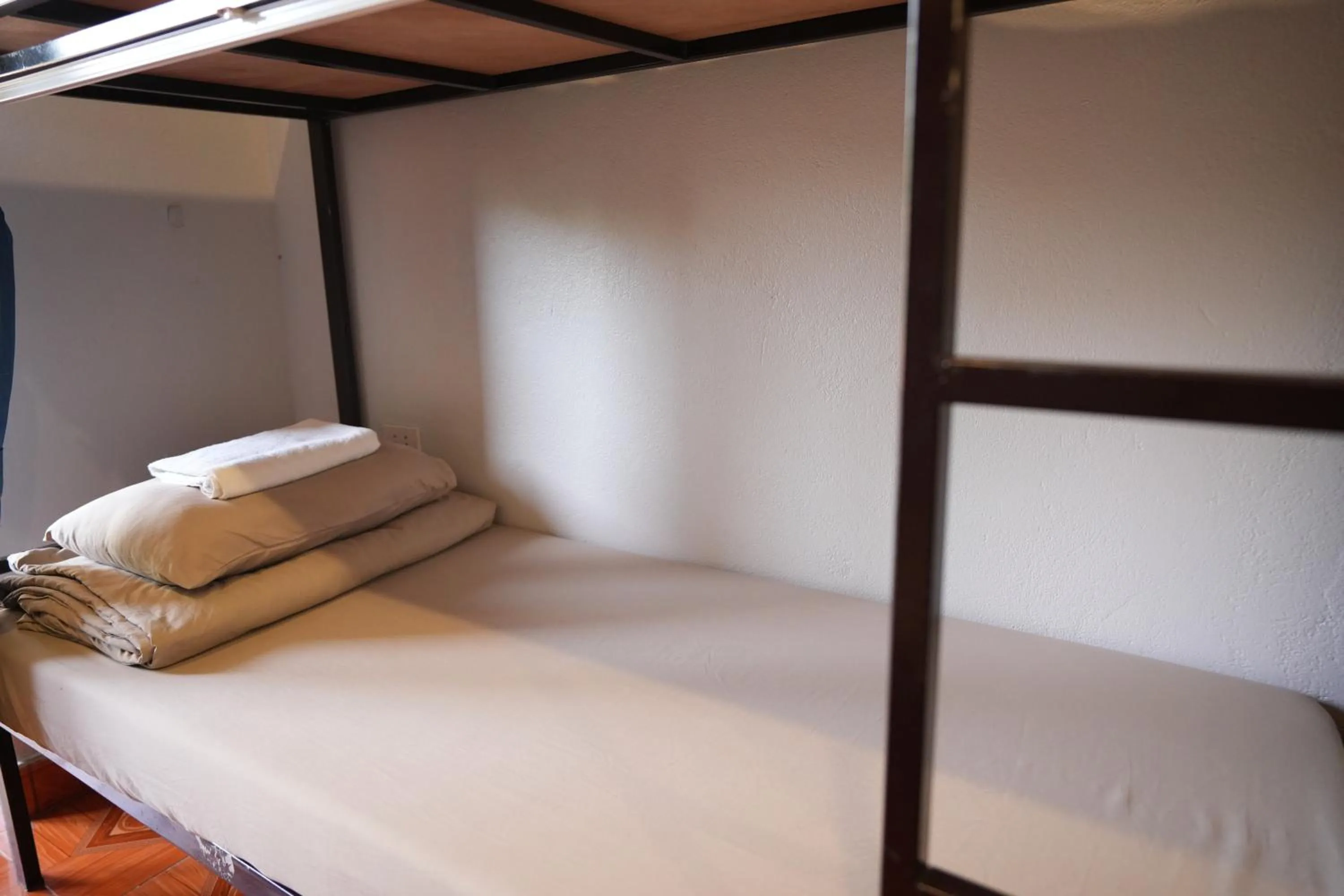 Bed in Woodstock Beach Camp