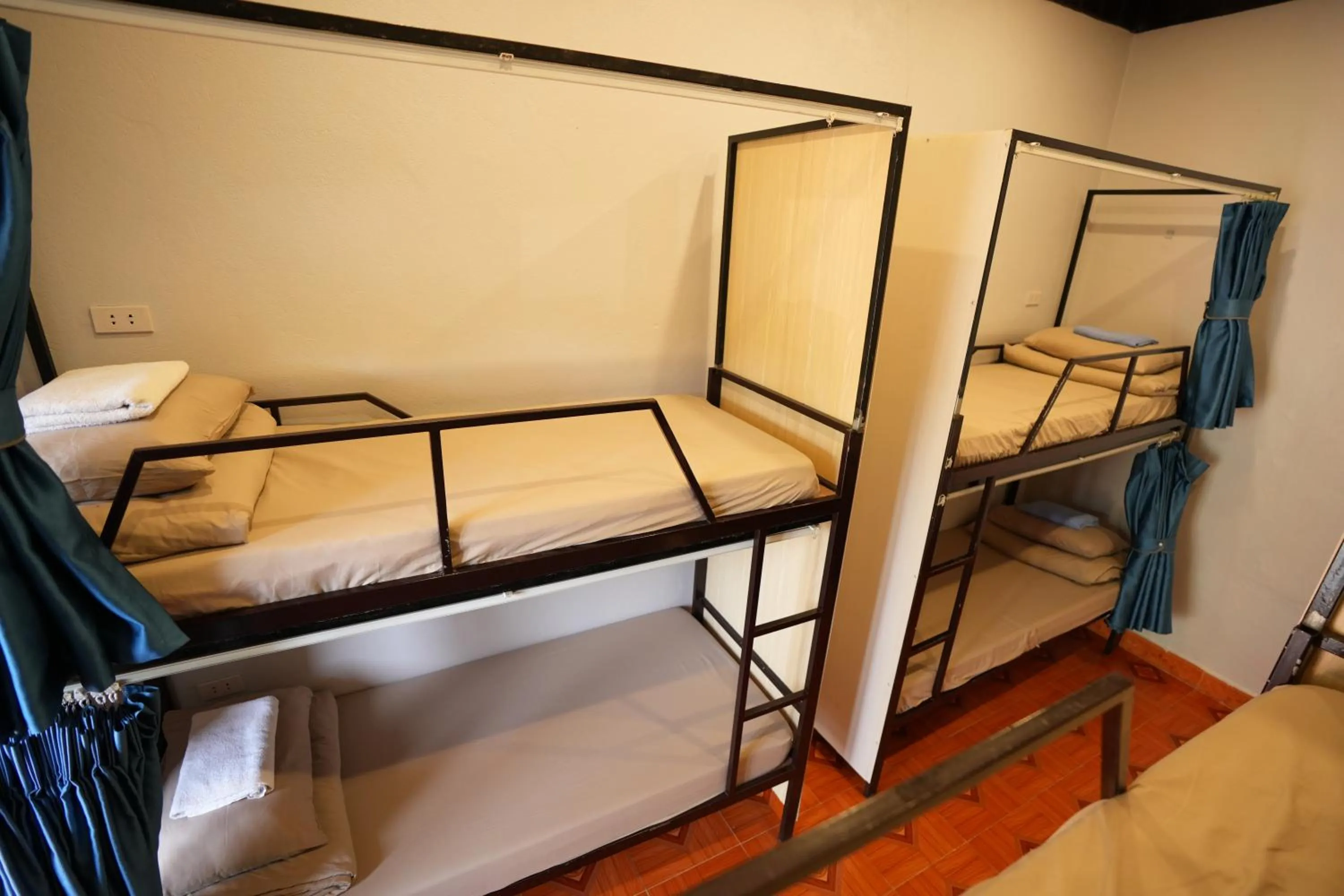 Bed in Woodstock Beach Camp