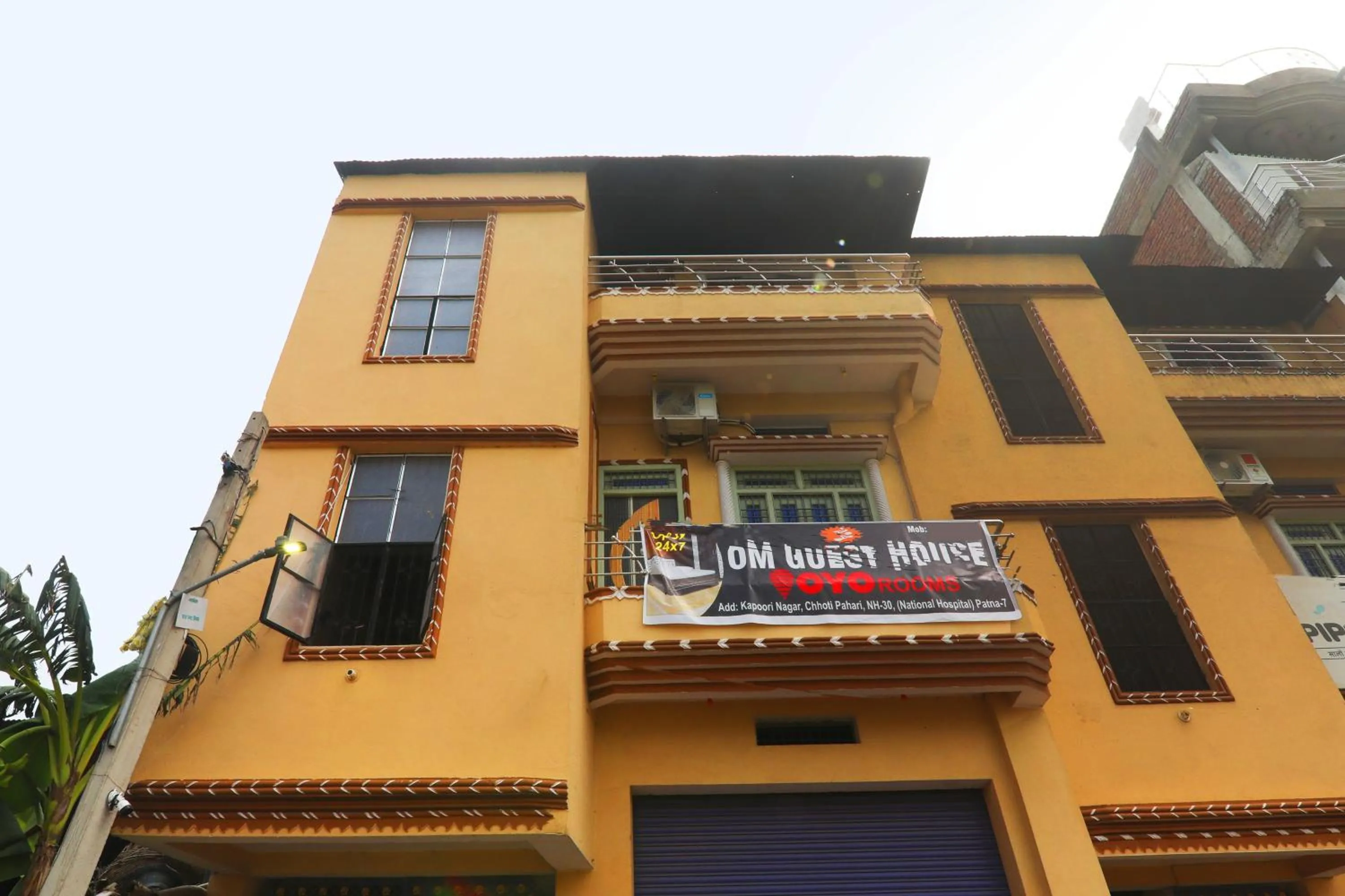 Facade/entrance in Hotel O OM Guest House