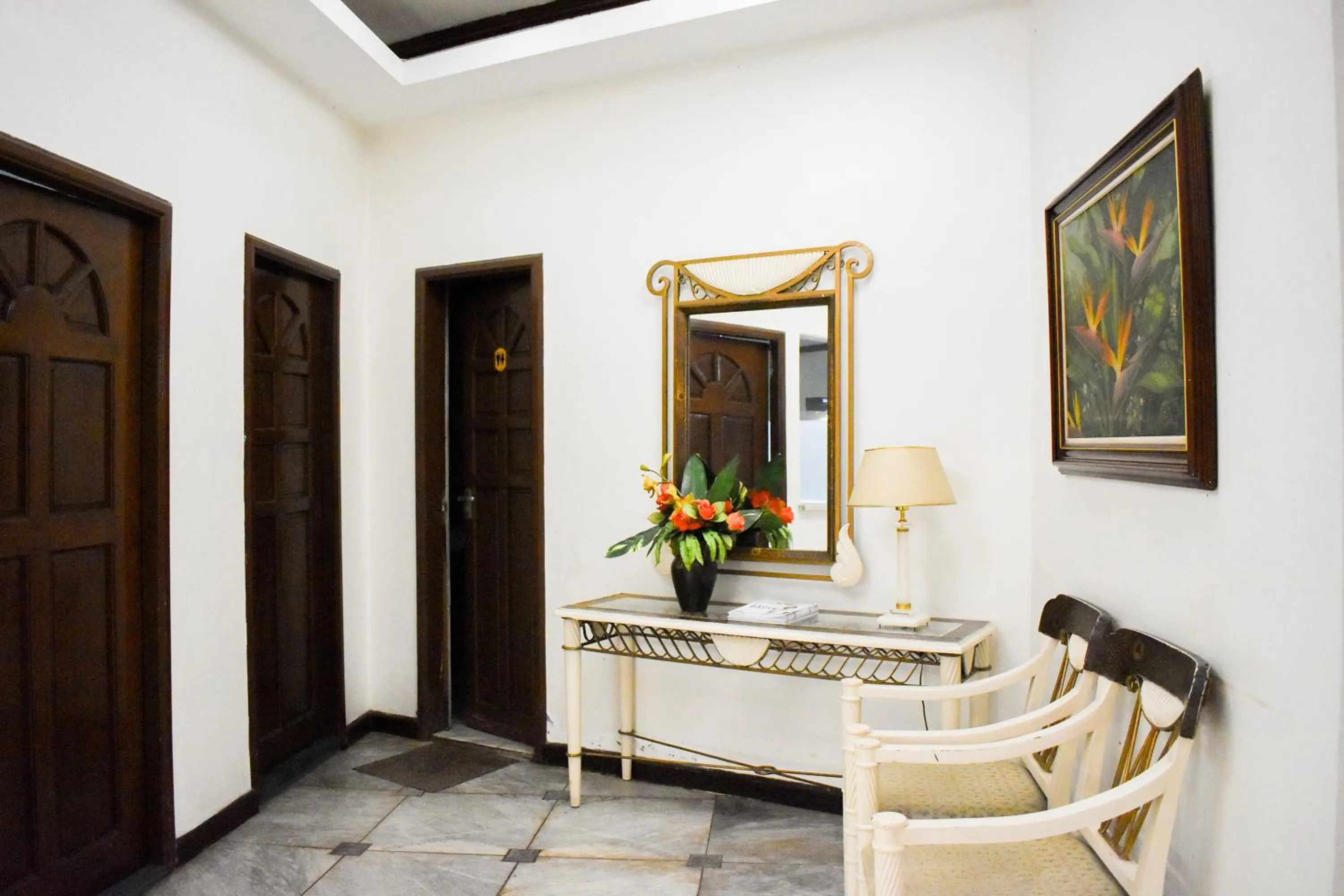 Seating area in Sunette Tower Suites Makati