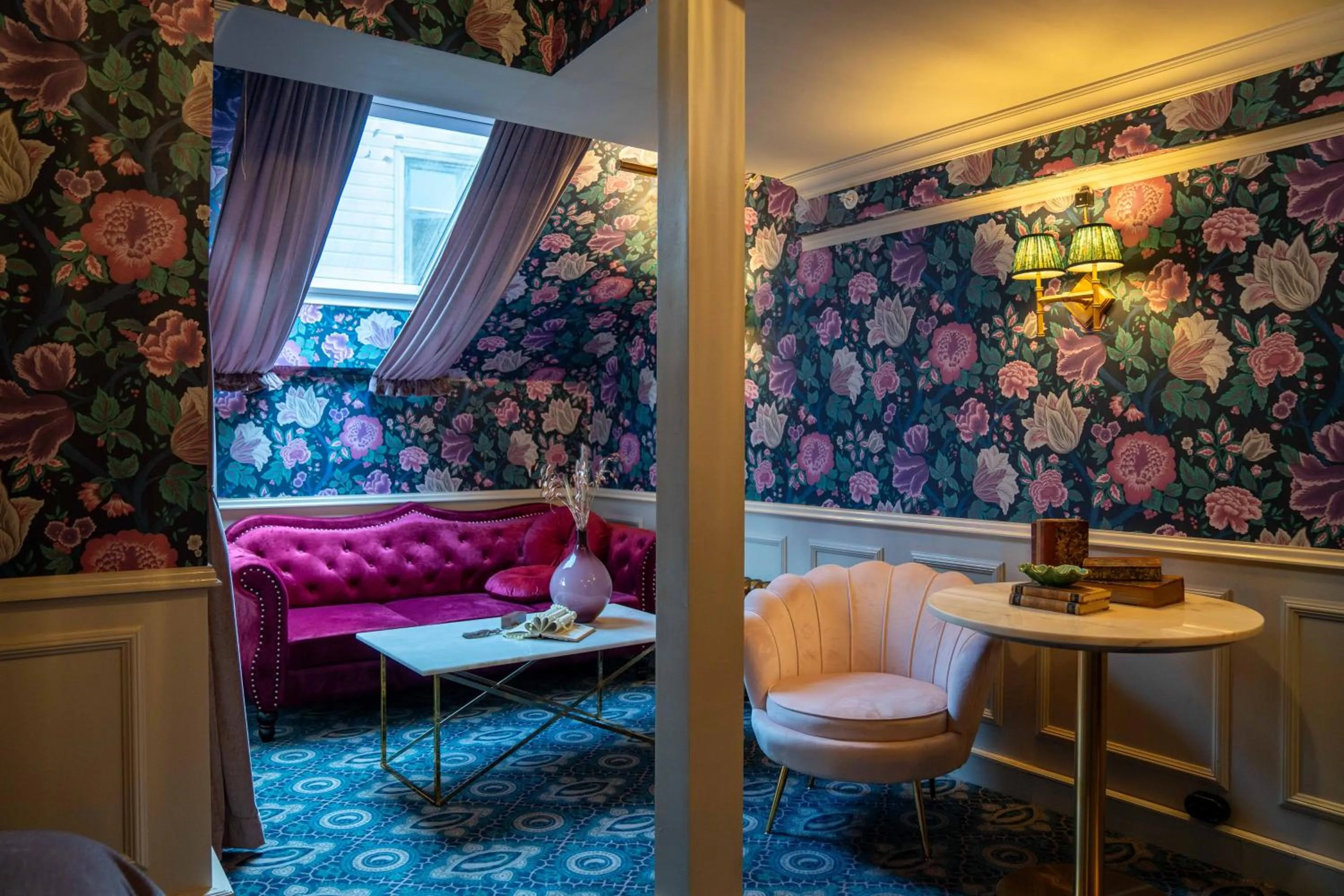 Seating area in Charmante Skostredet Hôtel